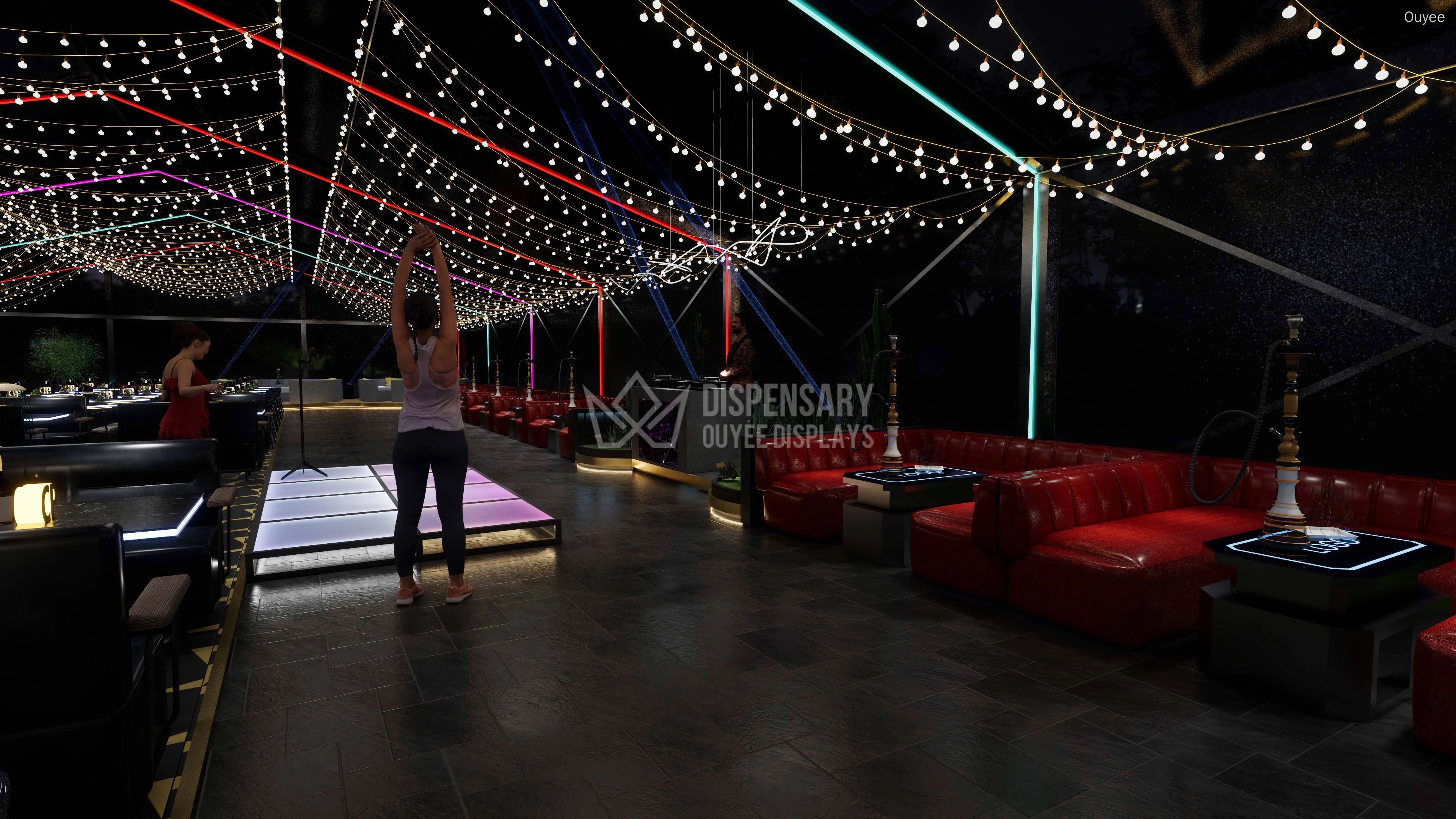 hookah lounge commercial furniture makers - Ouyee