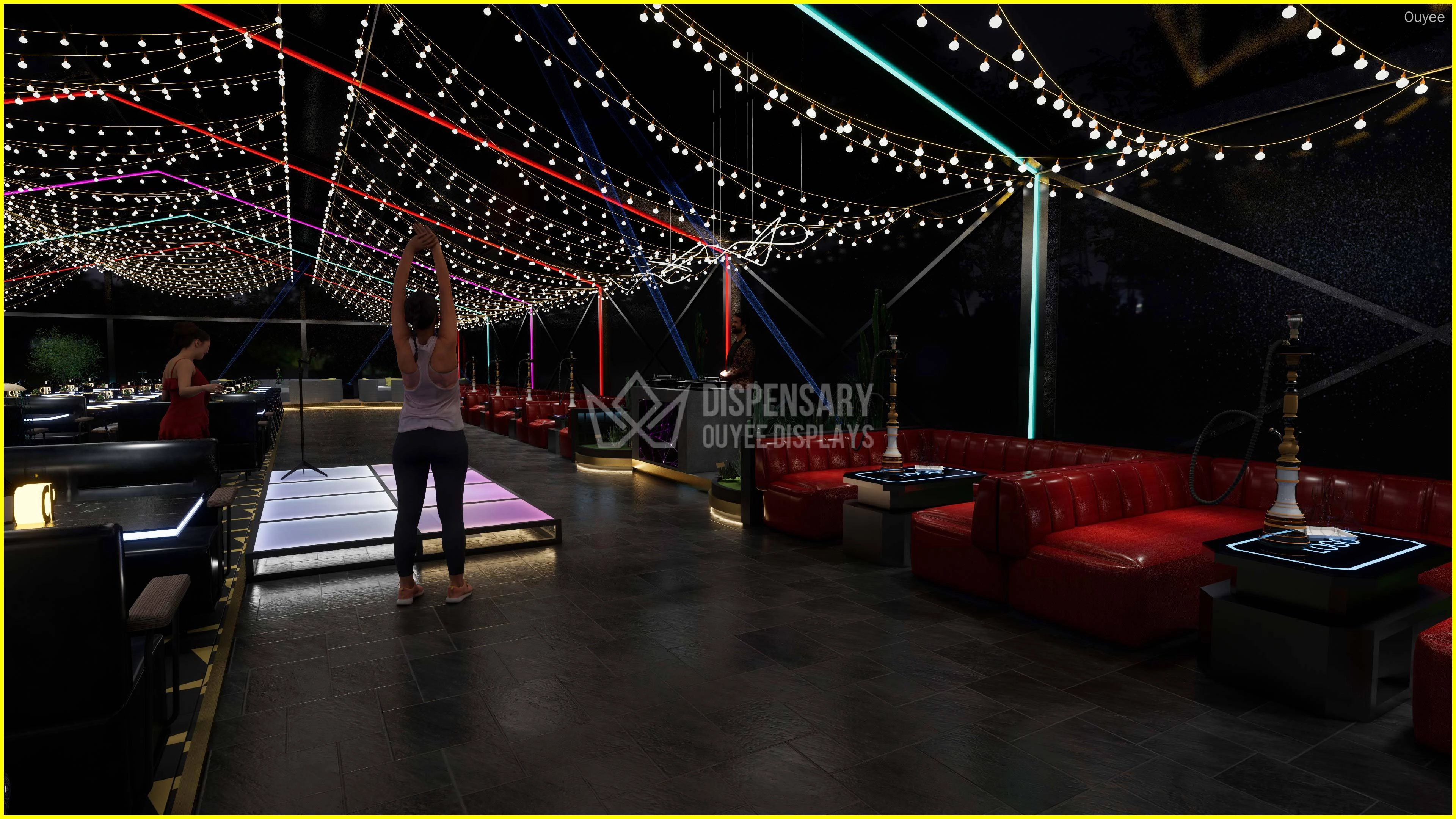 hookah lounge commercial furniture makers - Ouyee