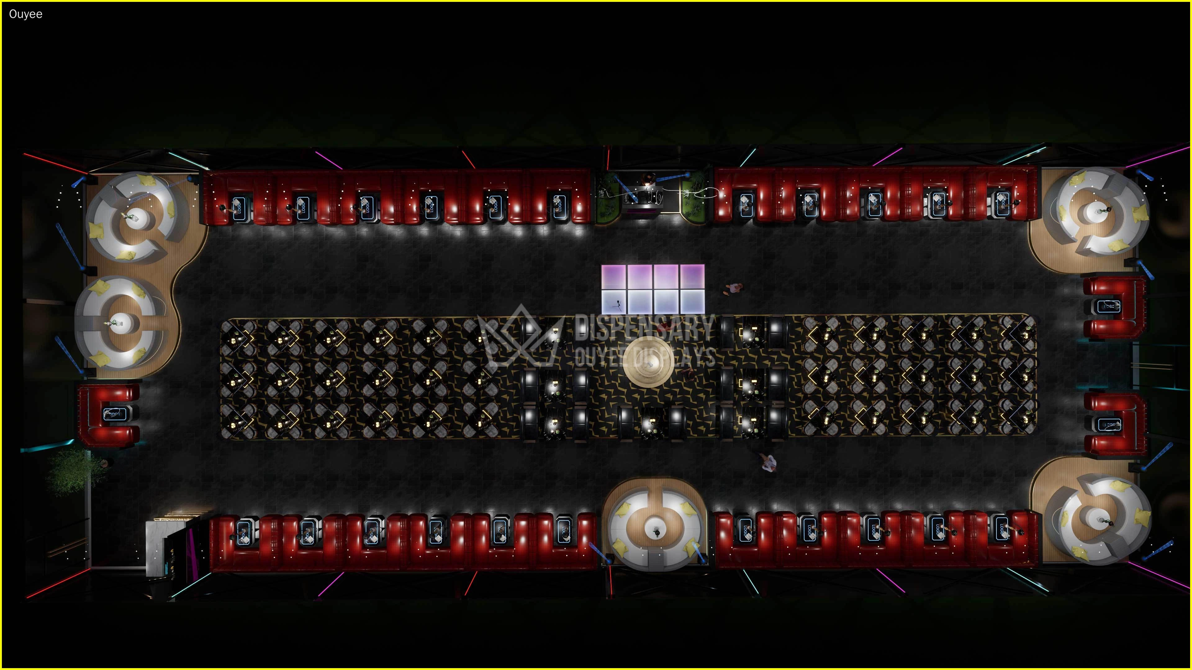 hookah lounge furniture factory - Ouyee