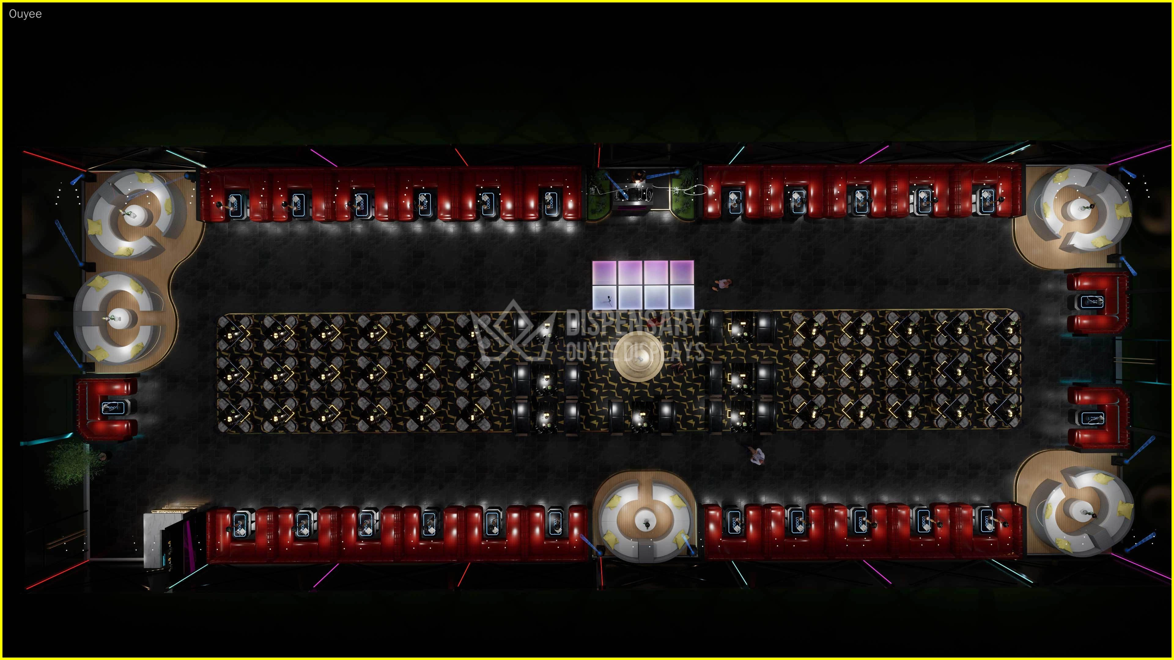 hookah lounge furniture factory - Ouyee