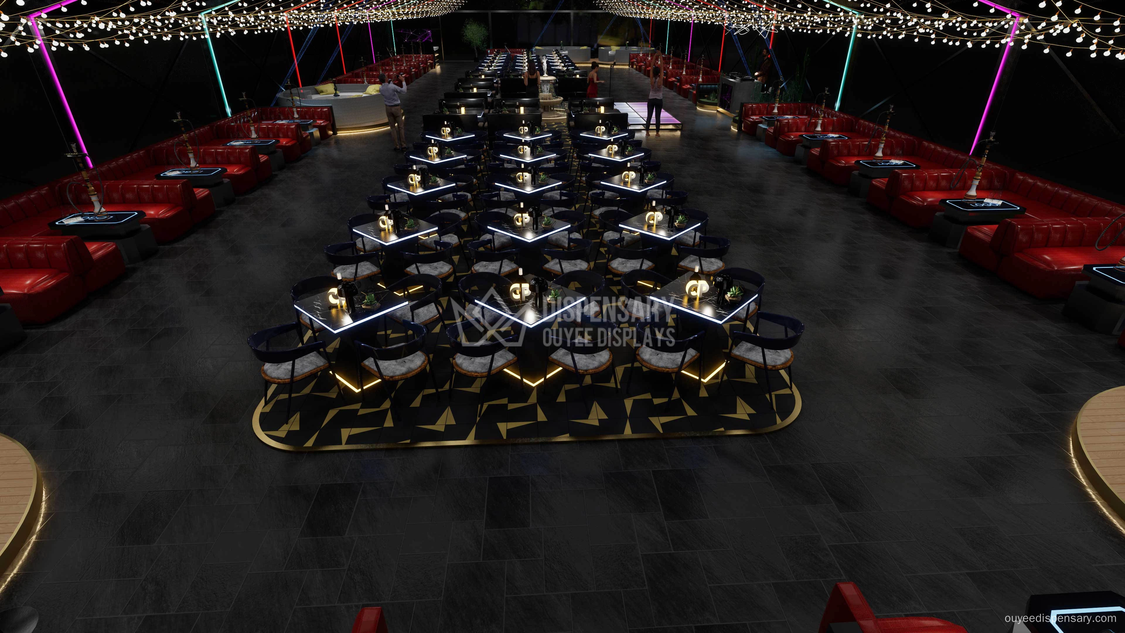 hookah lounge furniture maker - Ouyee