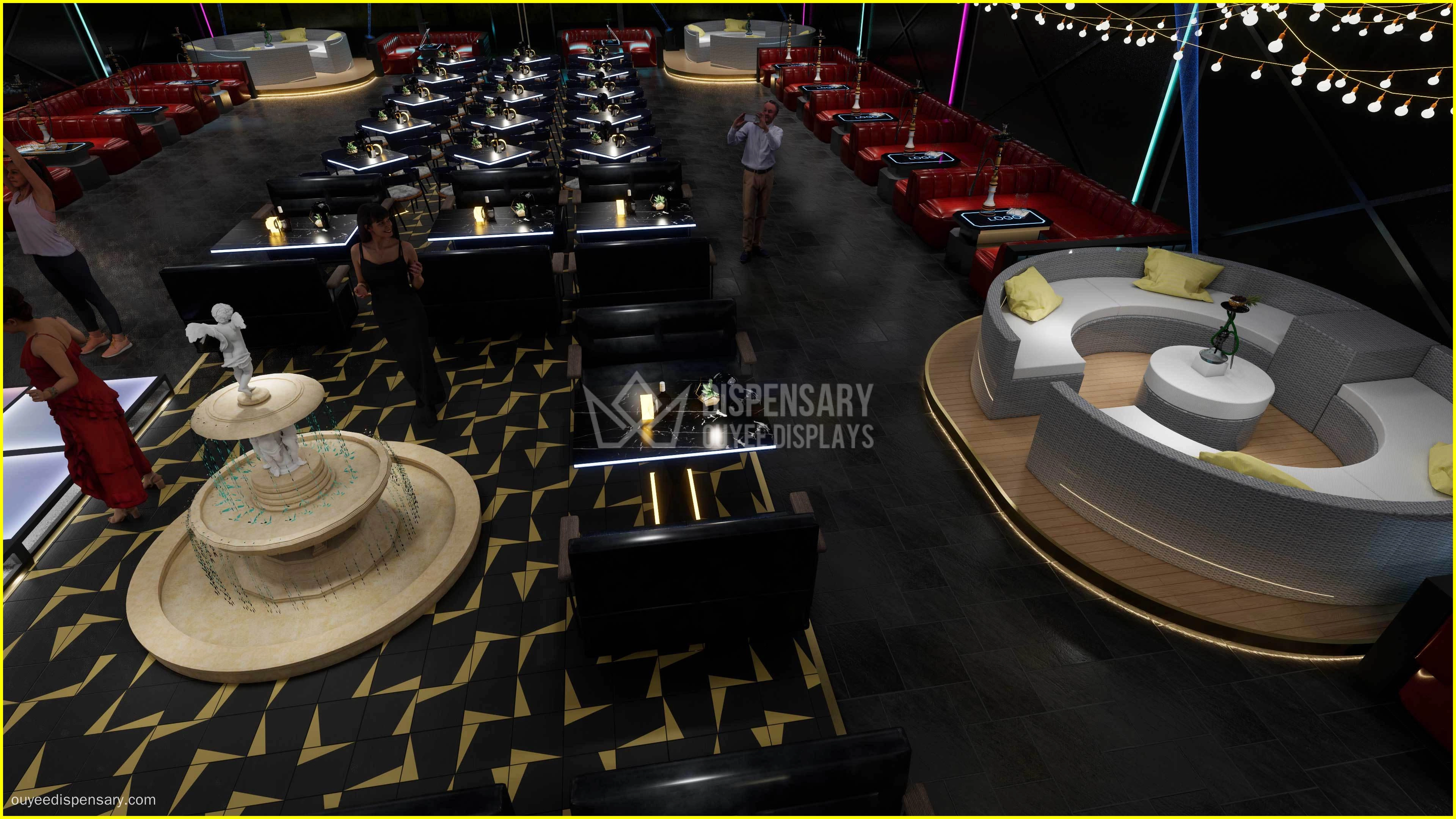 hookah lounge furniture supplier - Ouyee