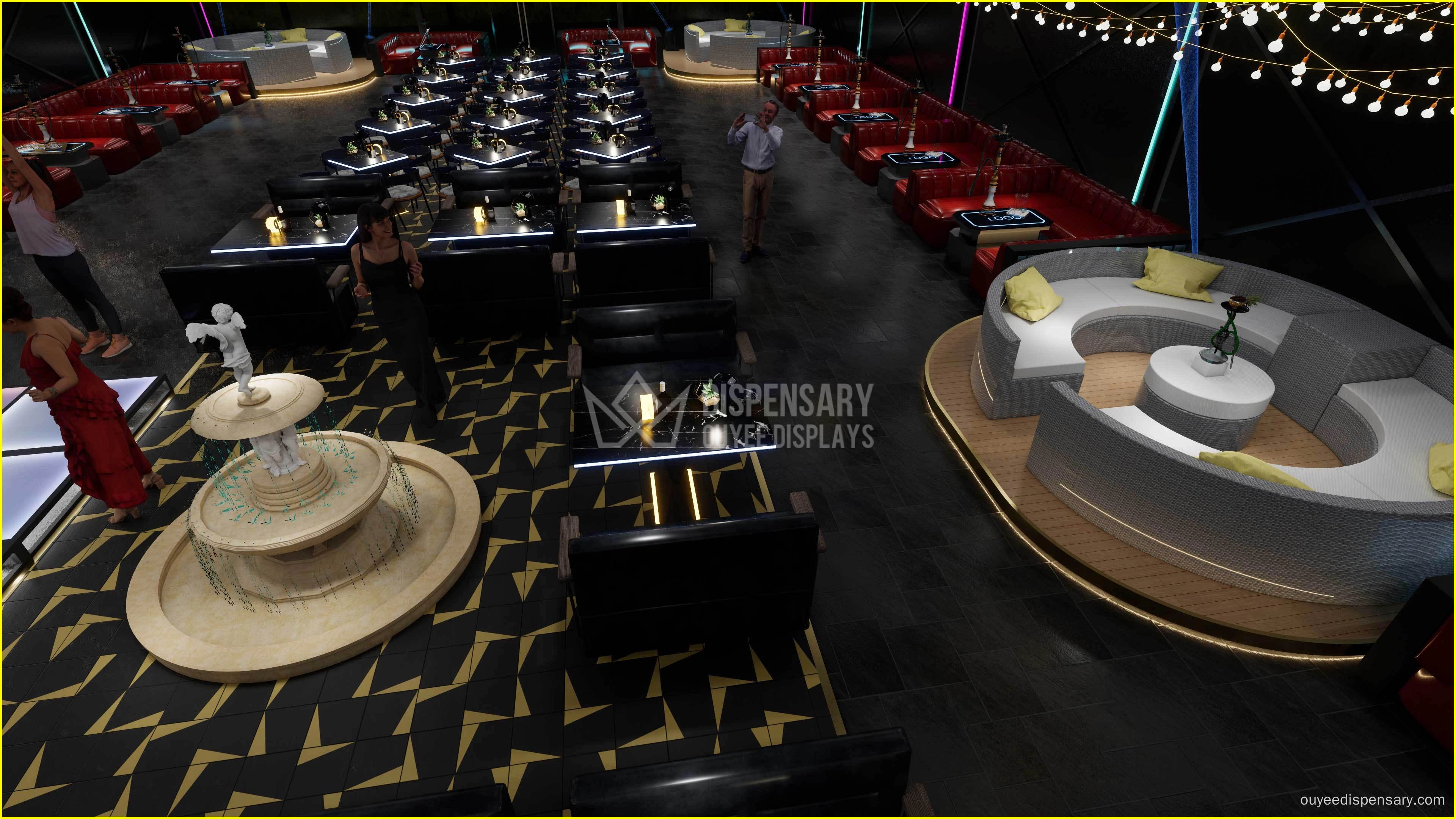 hookah lounge furniture supplier - Ouyee