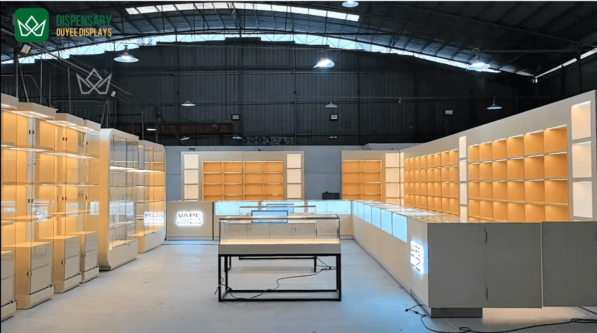 Marwan Cannabis USA -1dispensary displays - Ouyee