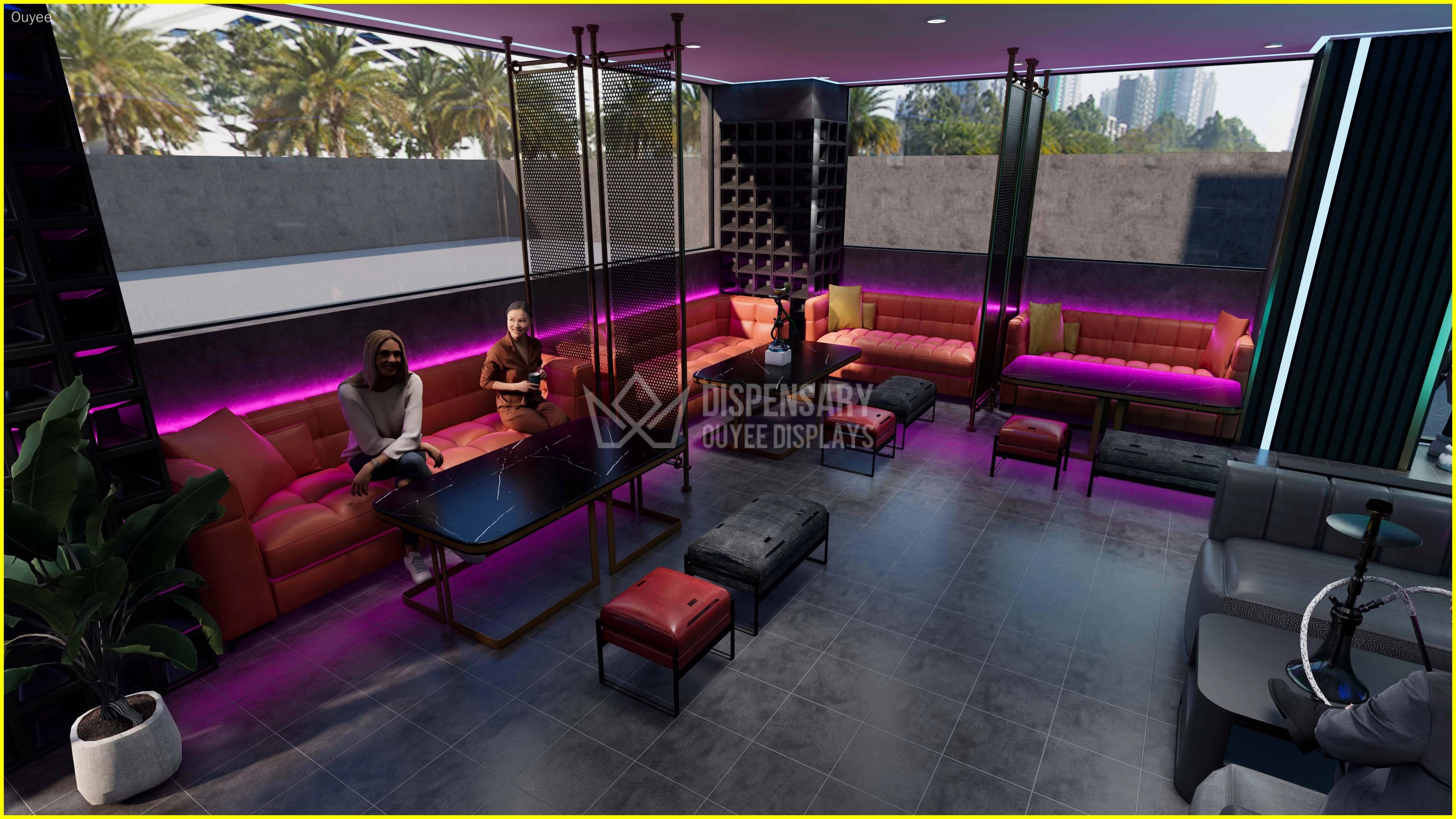 modern design hookah lounge furniture for sale - Ouyee