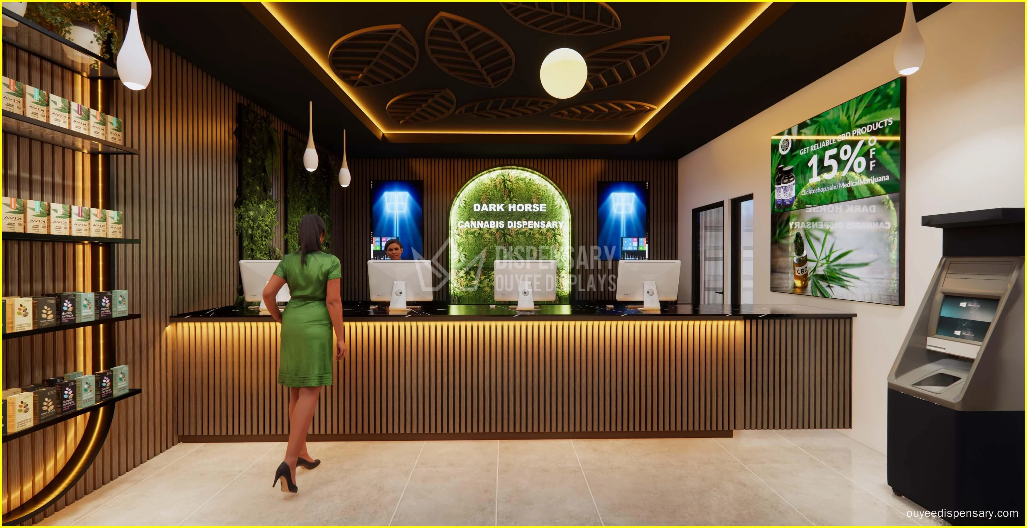 modern displays smoke shop ideas - Ouyee