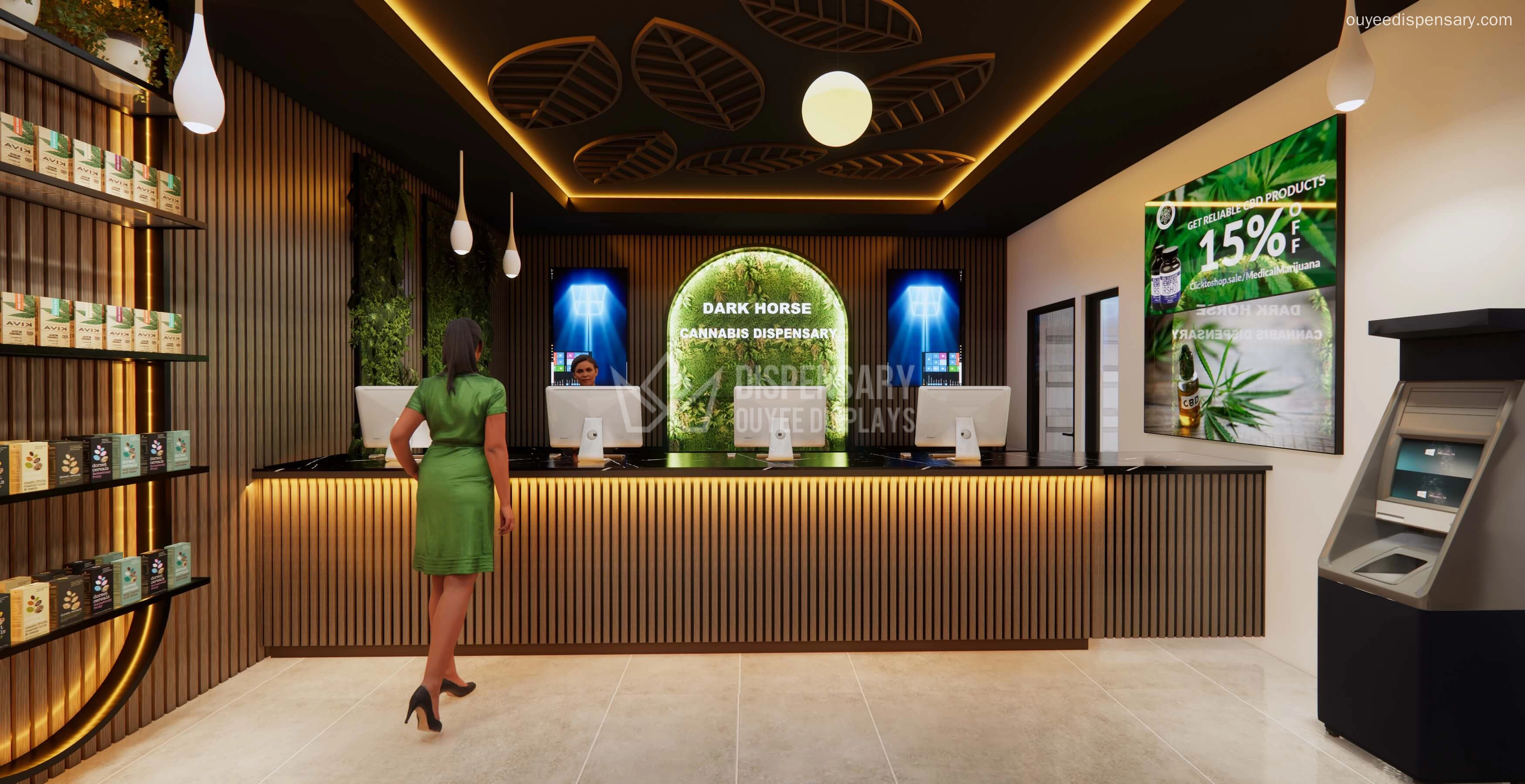 modern displays smoke shop ideas - Ouyee