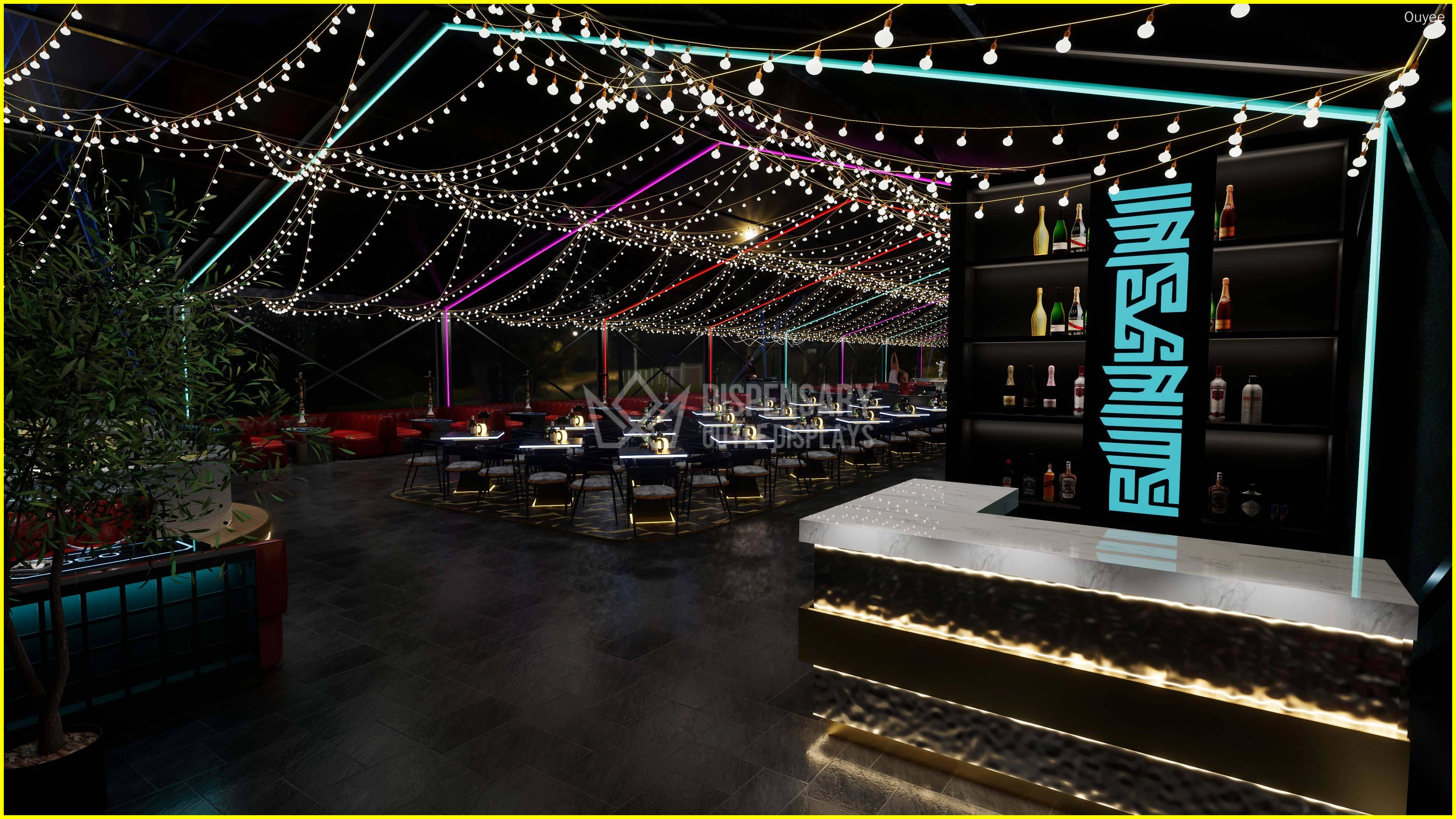 modern furniture for hookah lounge - Ouyee