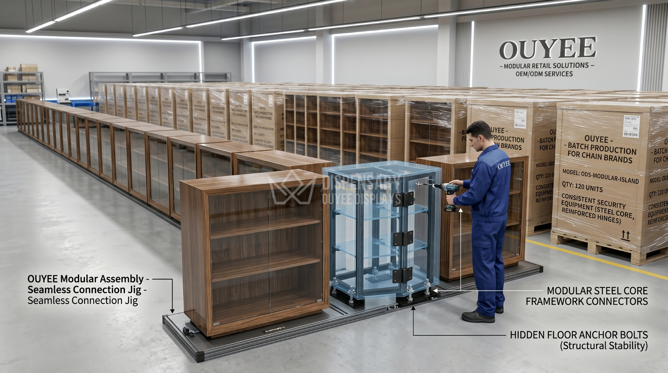 modular OEM cannabis retail display showcases modular OEM cannabis retail display showcases