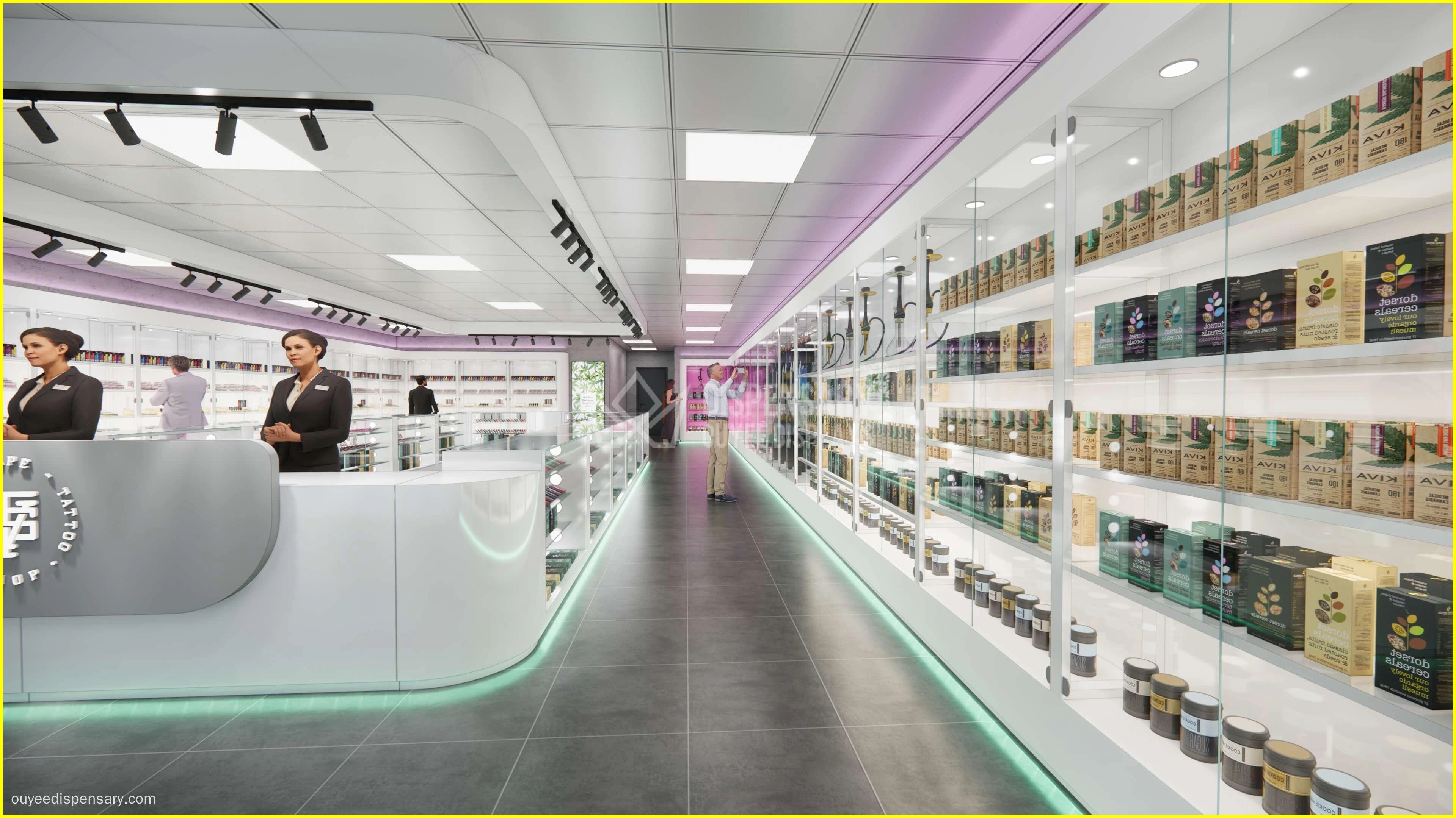 odm cannabis dispensary displays - Ouyee