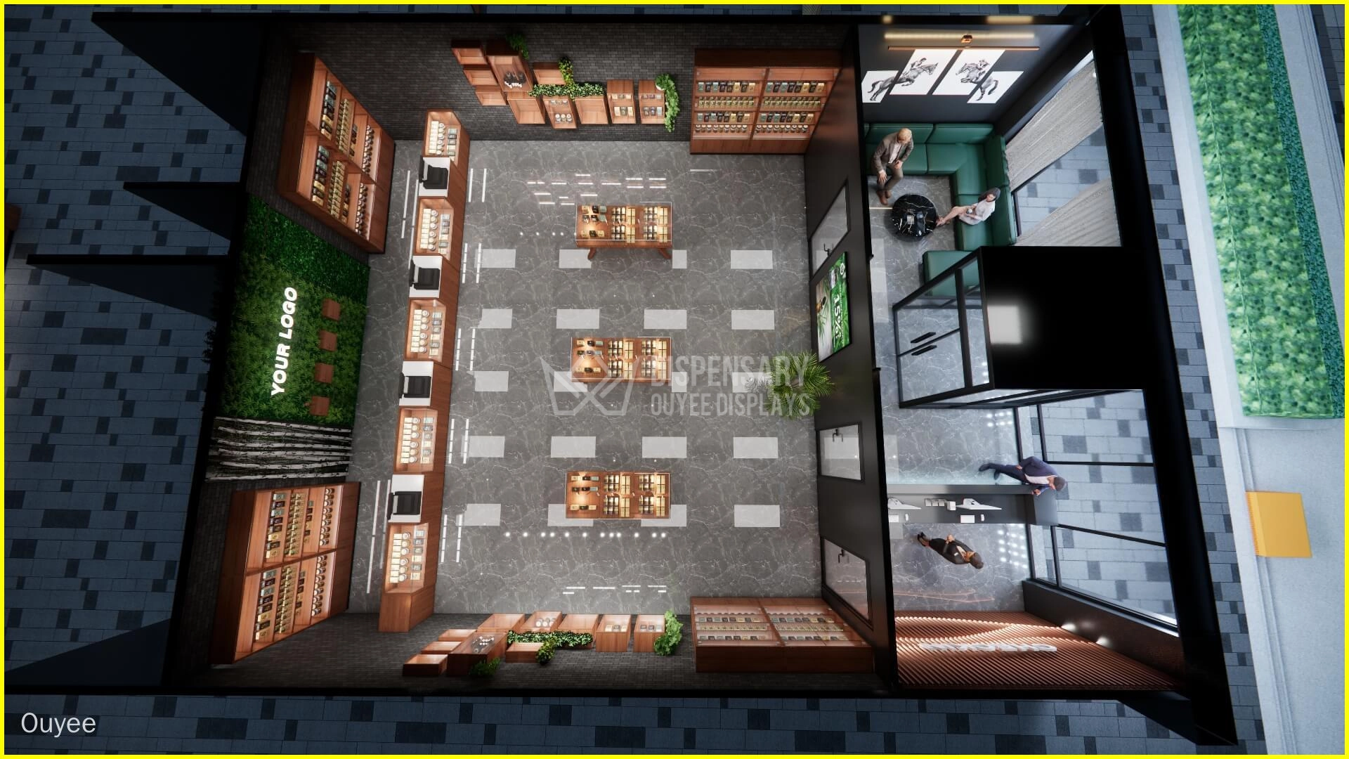 odm displays for smoke shop - Ouyee