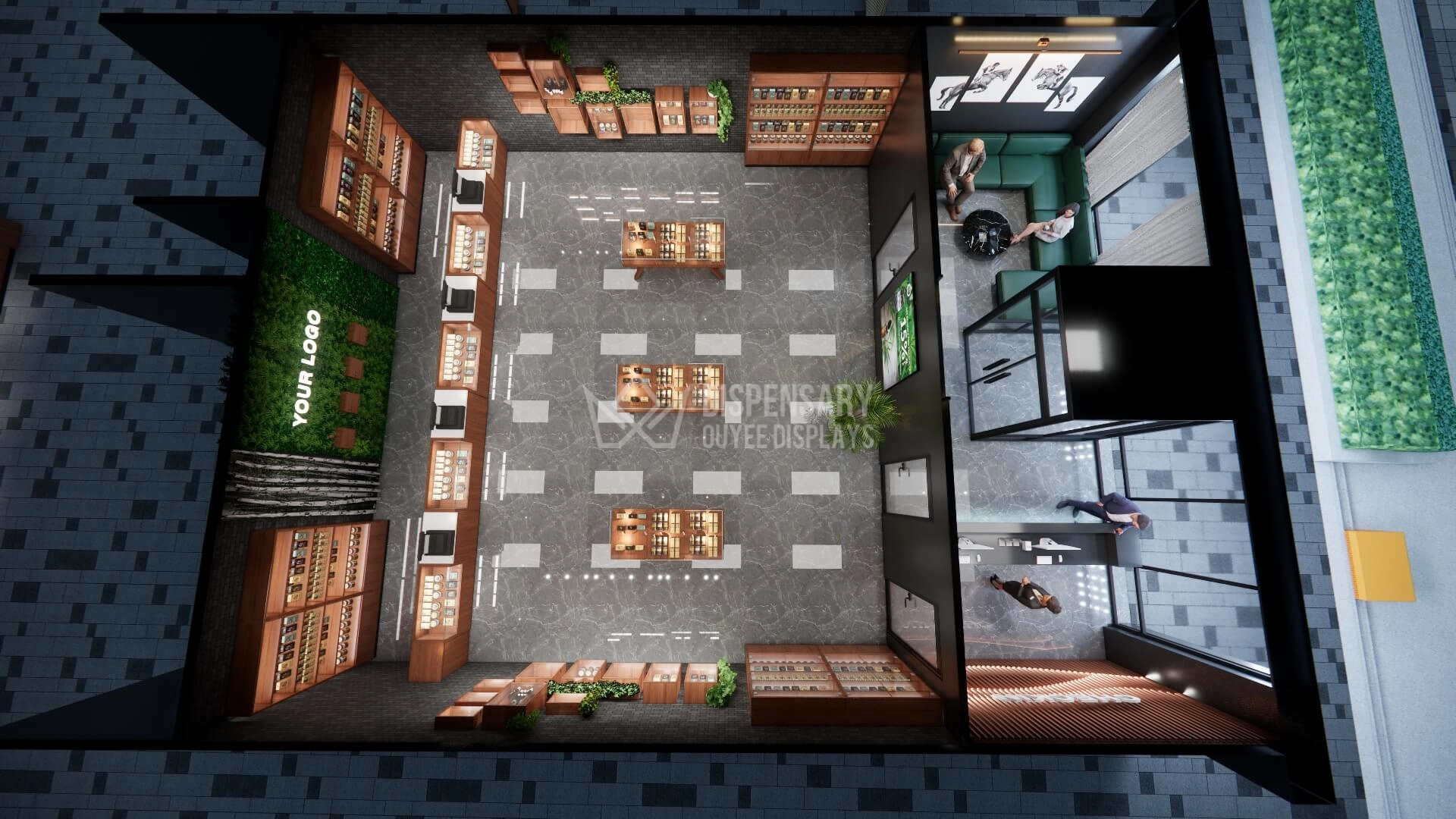 odm displays for smoke shop - Ouyee