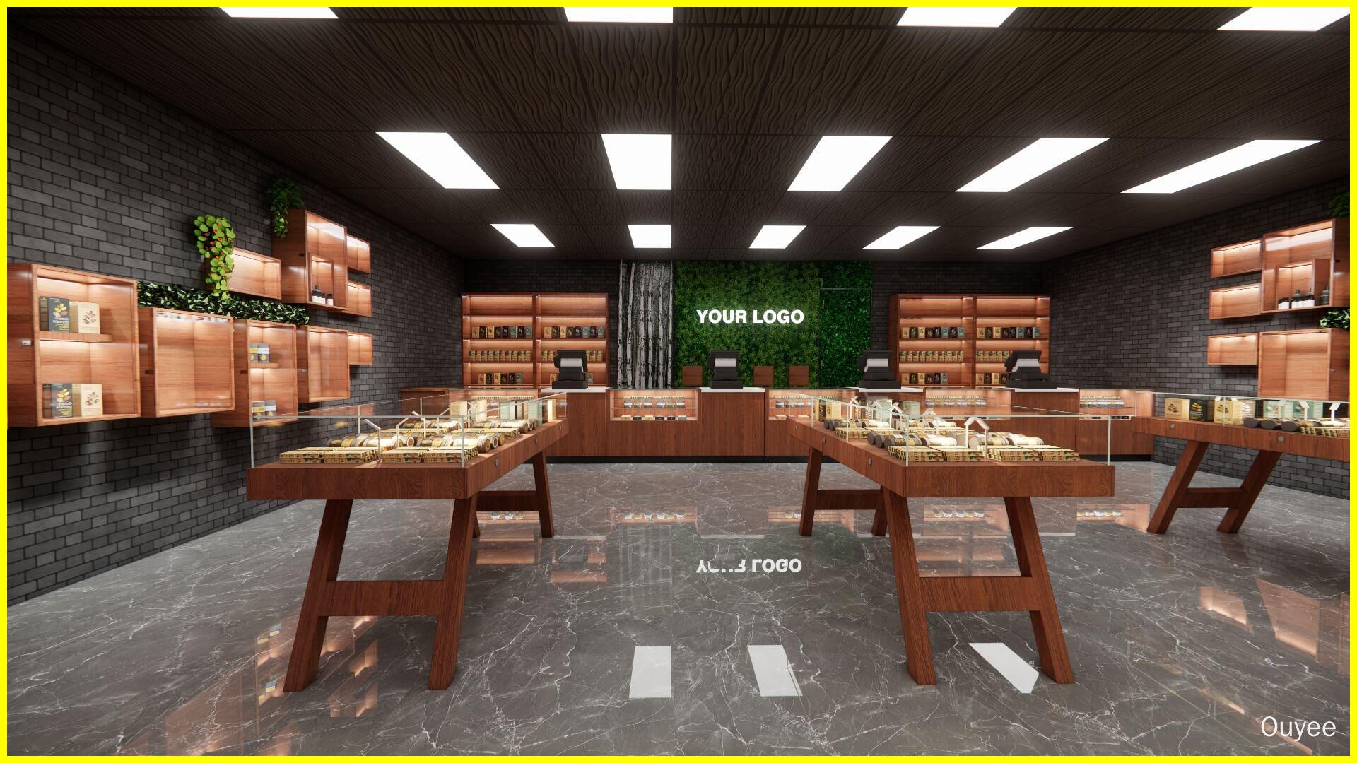 oem displays for smoke shop - Ouyee