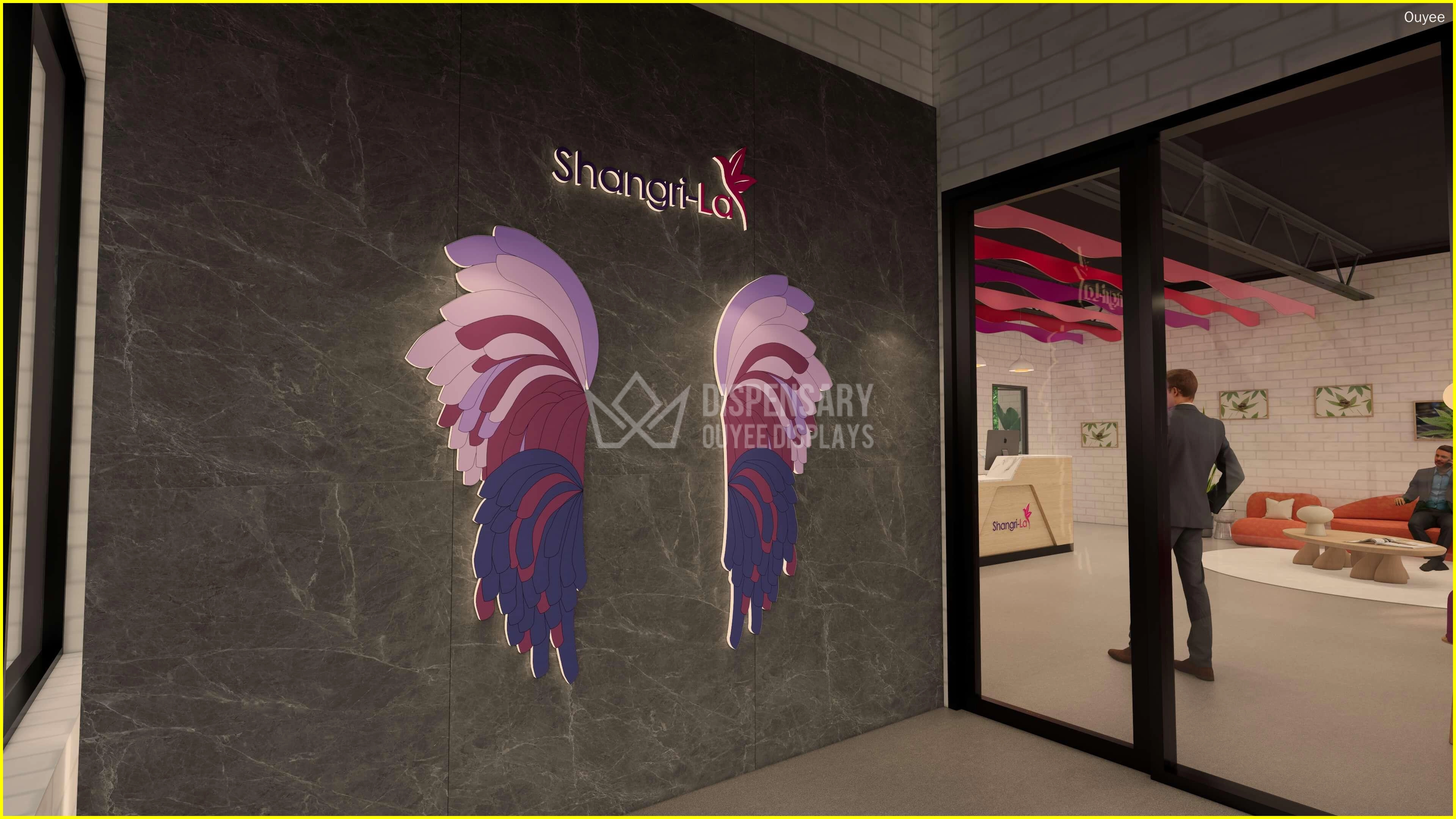 oem pipe tobacco display smoke shop - Ouyee