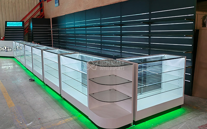 Ouyee Dispensary Displays Product installation_2 Ouyee Dispensary Displays Product installation_2