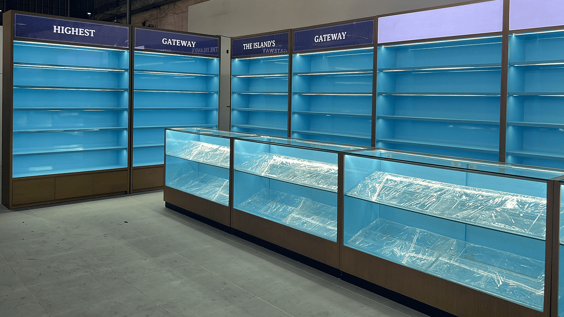 Ouyee Dispensary Displays Smoke Shop Showcases vape shop display (10)