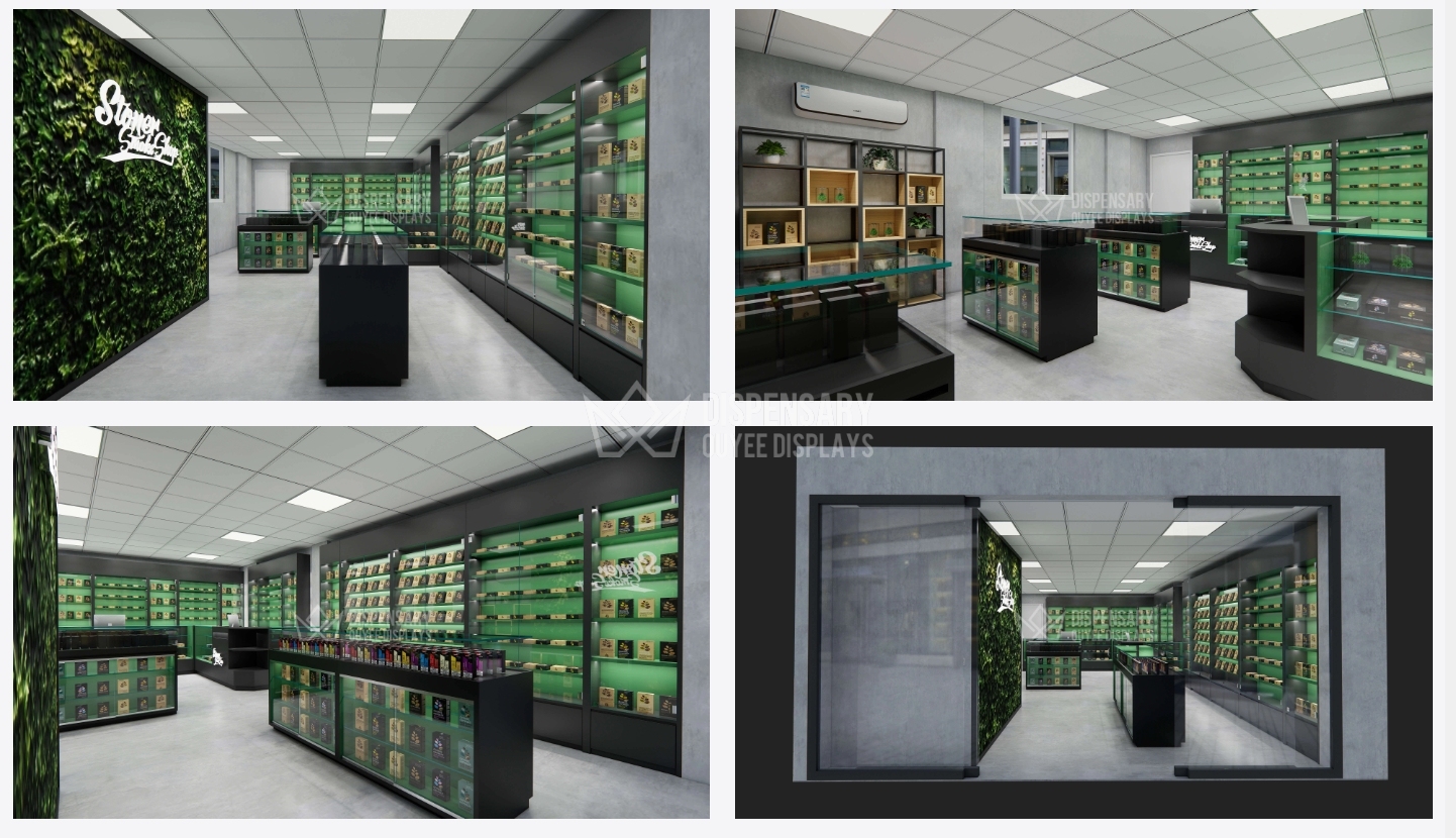 Professional 3D Design Tempered Glass Tobacco Fixture Professional 3D Design Tempered Glass Tobacco Fixture