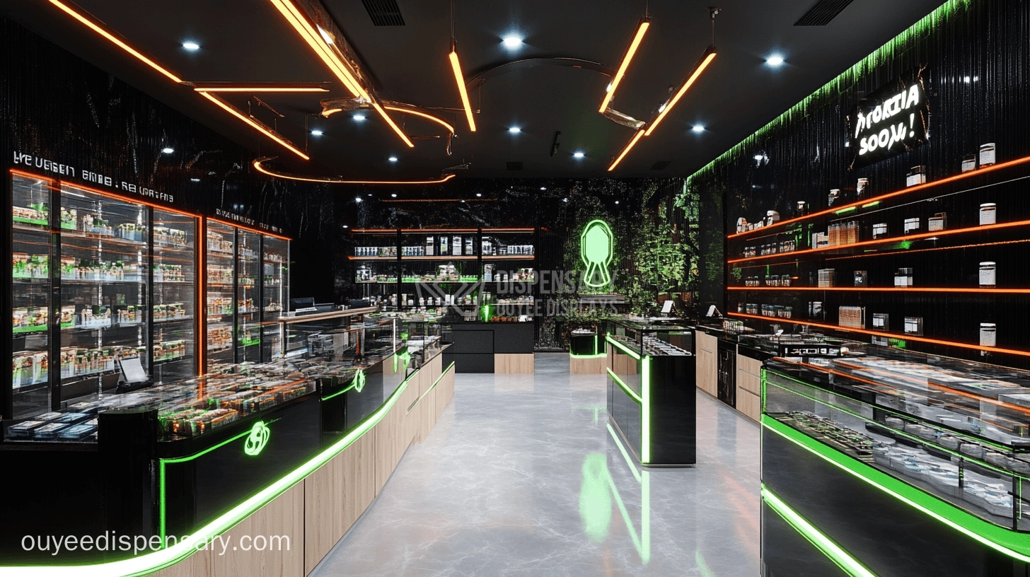retail design cannabis stores factory - Ouyee