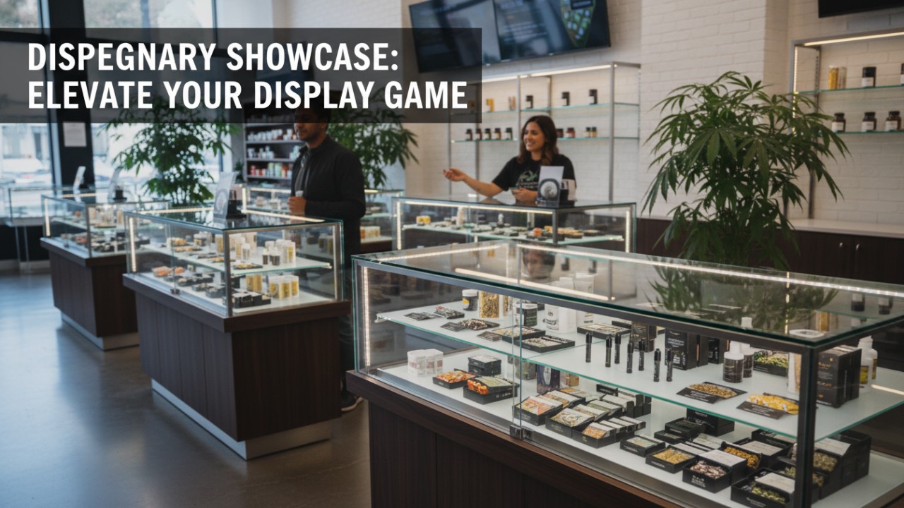 Security Meets Style: How to Choose High-End Cannabis Dispensary Display Cabinets That Sell - Ouyee
