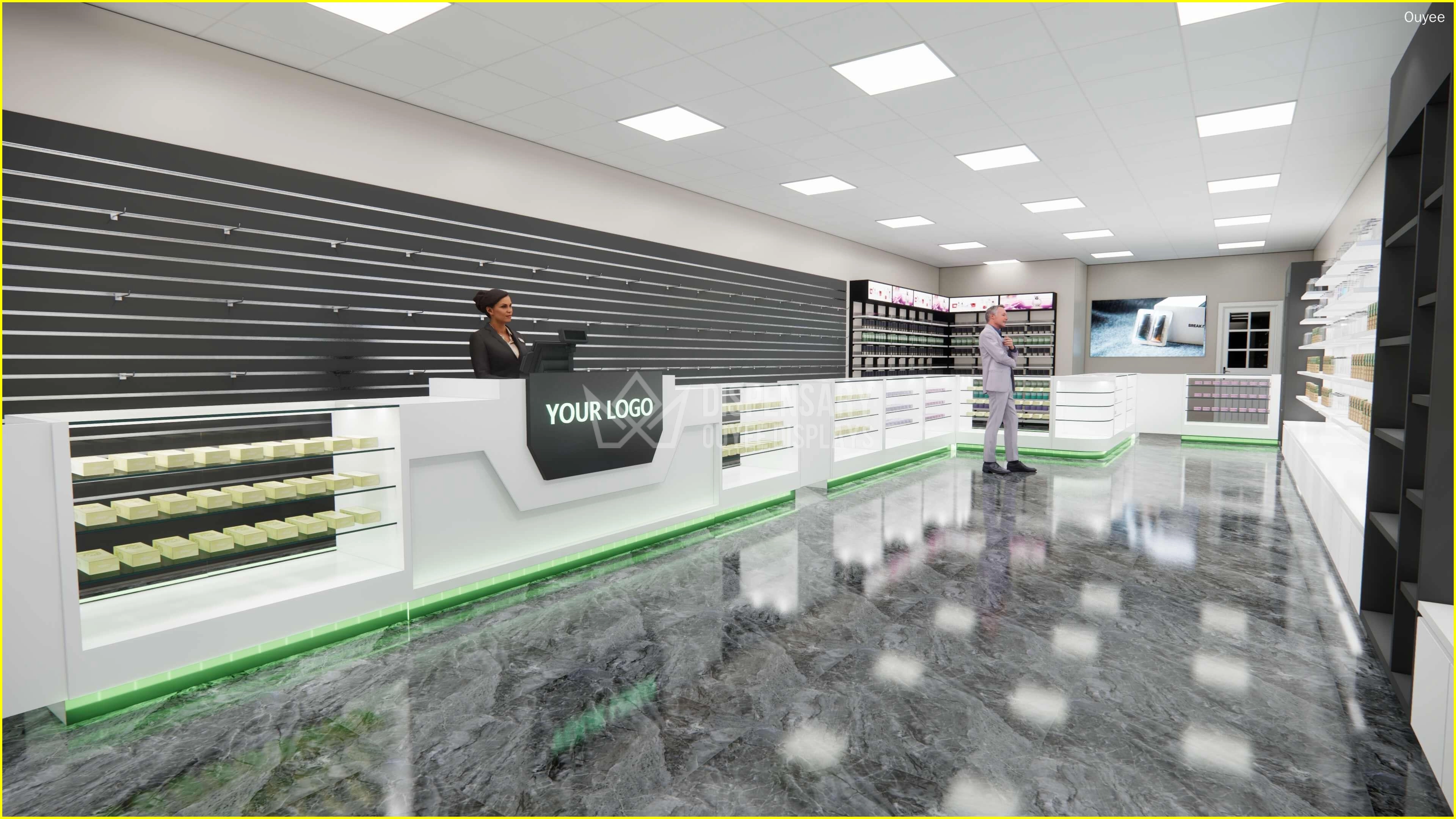 smoke shop displays factory - Ouyee