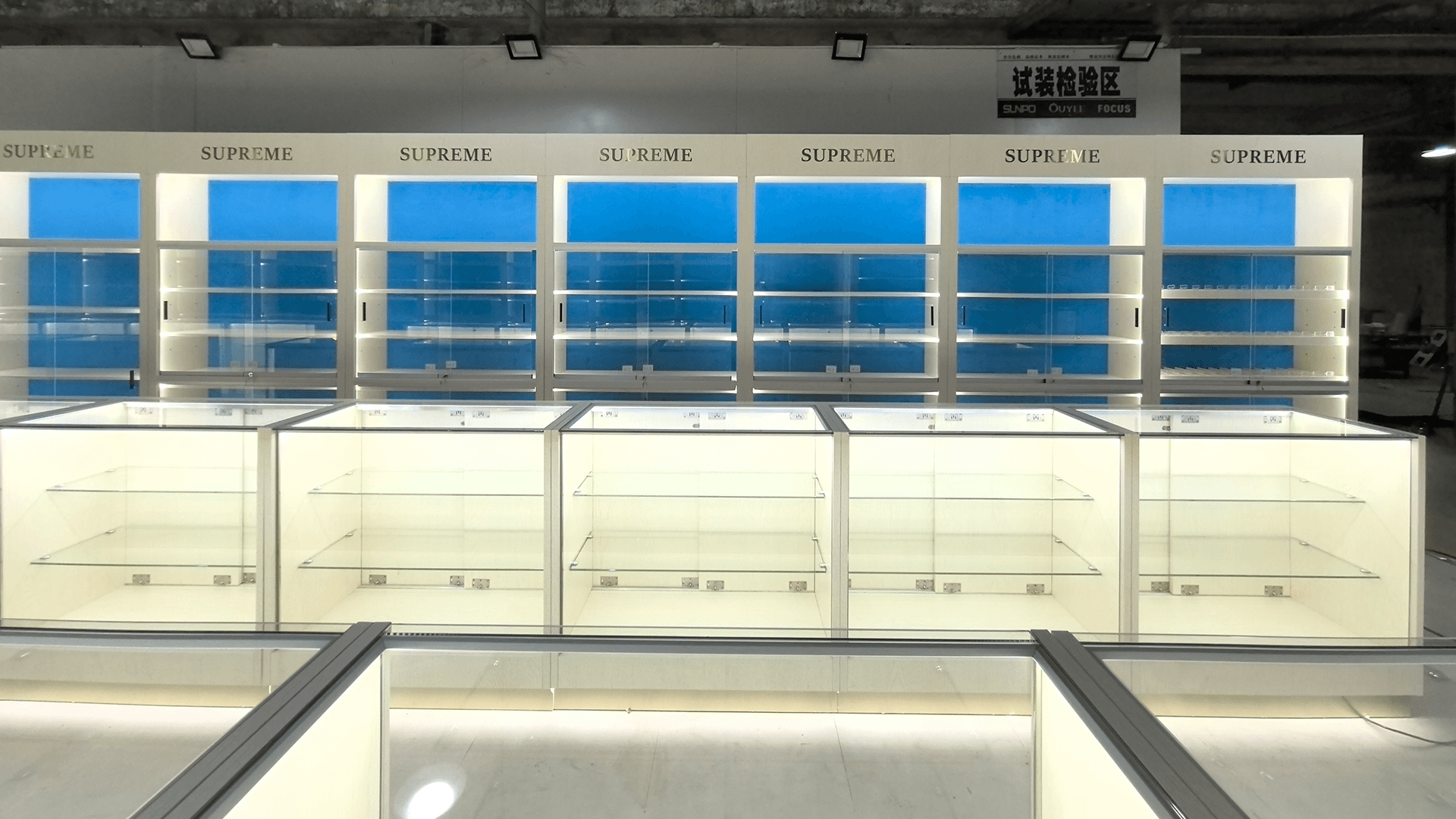 Smoke Shop Showcases cannabis display cases vape  display fixtures (6) - Ouyee