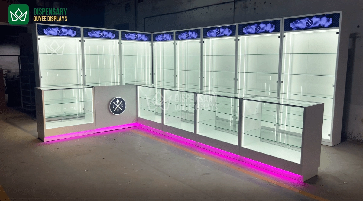 Vape-cannabis-dispensary-display-cases - Ouyee Vape cannabis dispensary display cases - Ouyee