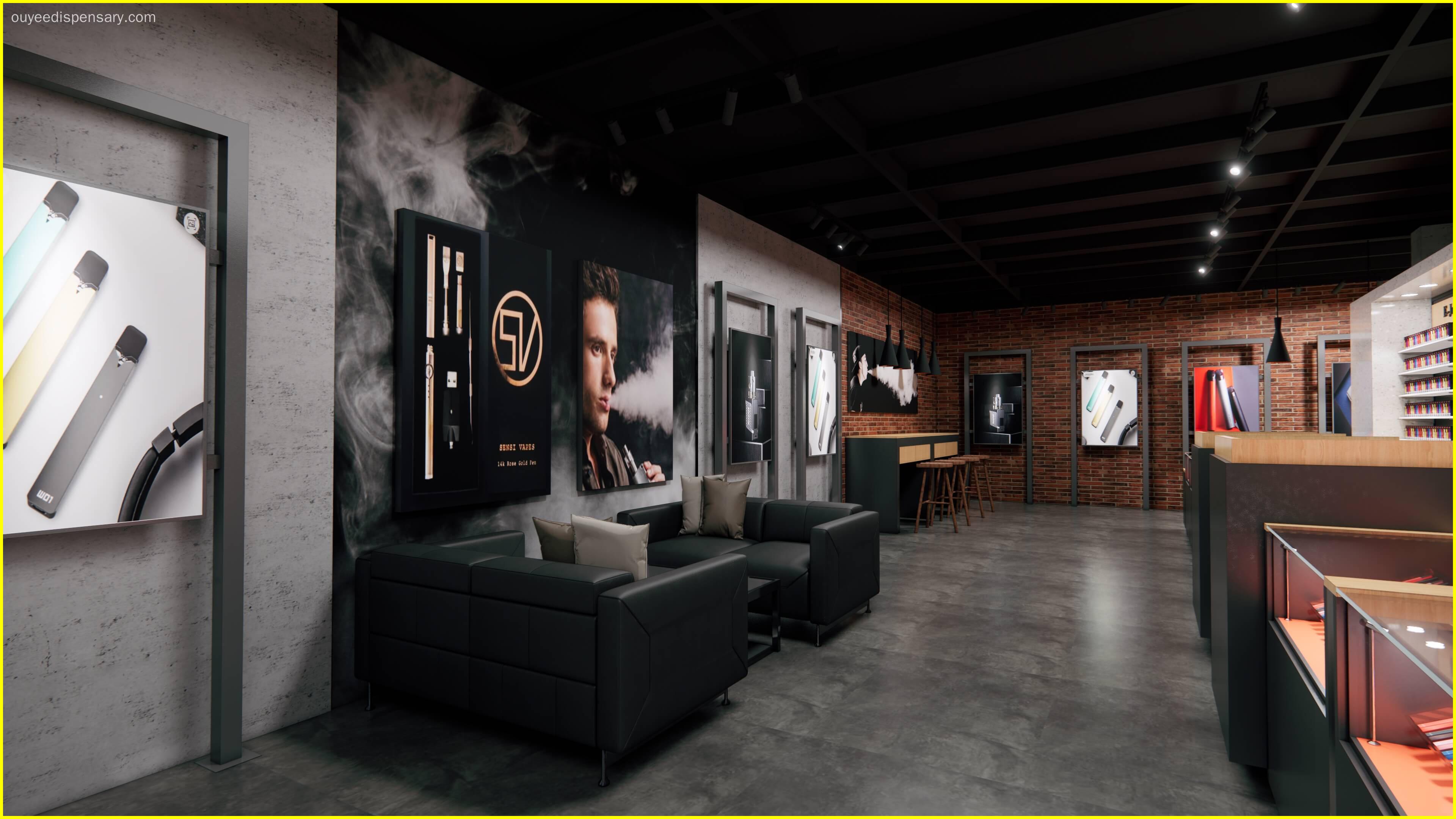 wholesale dispensary display and design - Ouyee