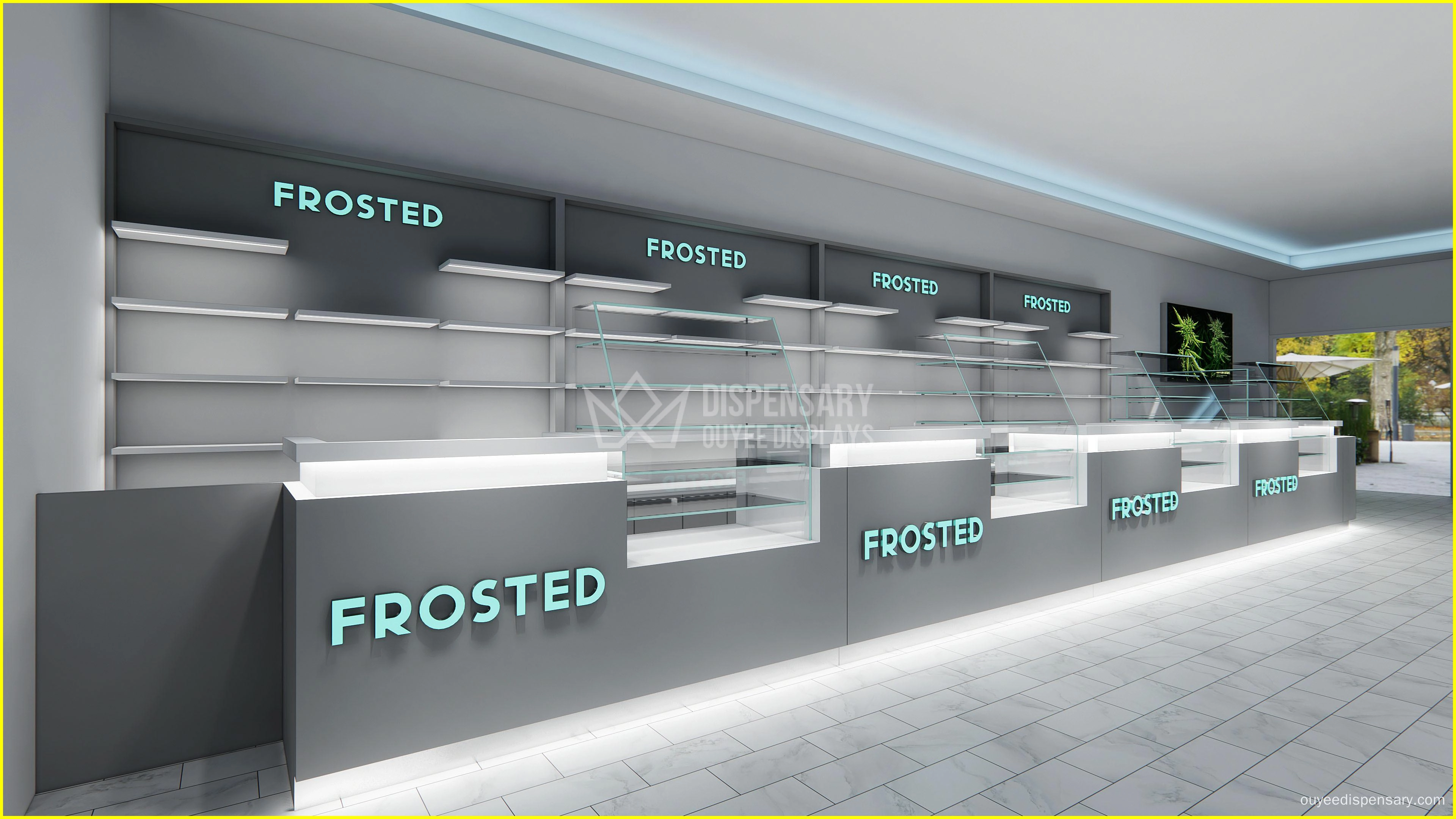 wholesale good display of smoke shop - Ouyee