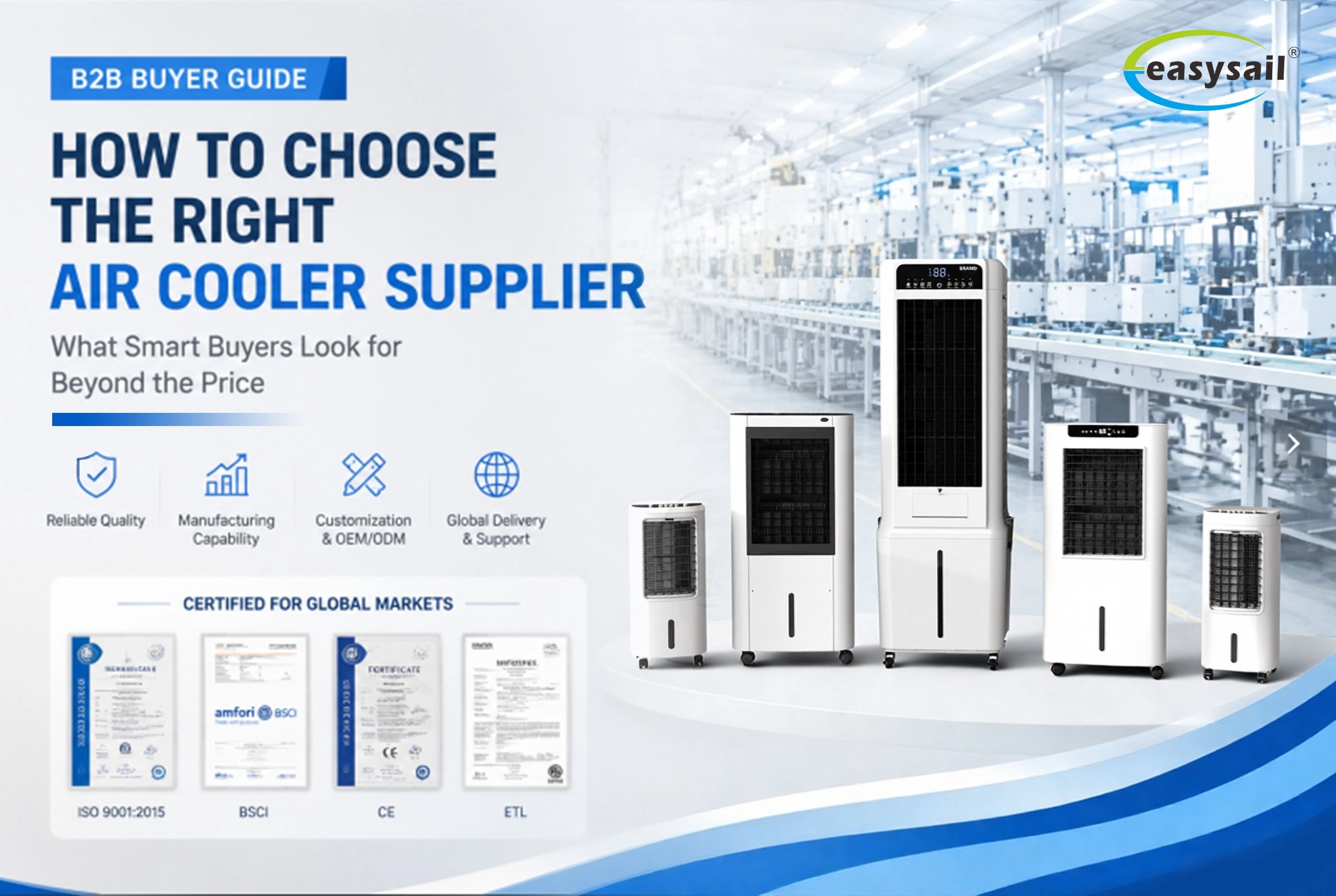How to Choose a Reliable Portable Cooling FanManufacturer for Your Business - Easysail