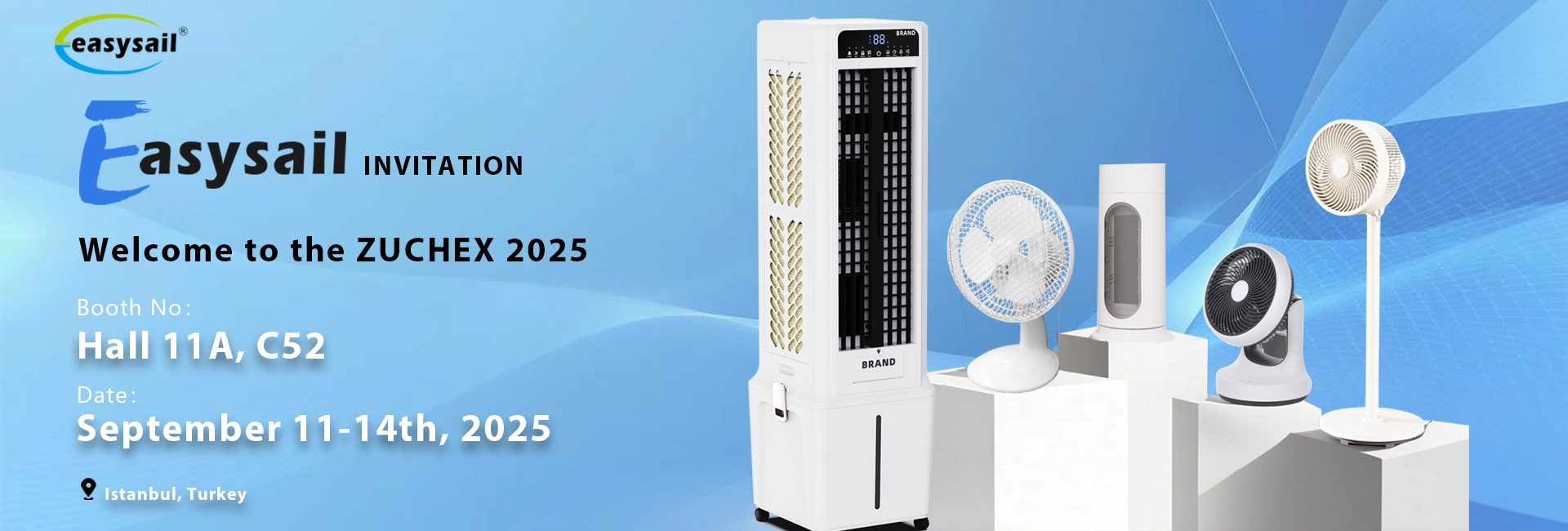 Invitation to Visit Us at ZUCHEX 2025 in Istanbul, Turkey - Easysail