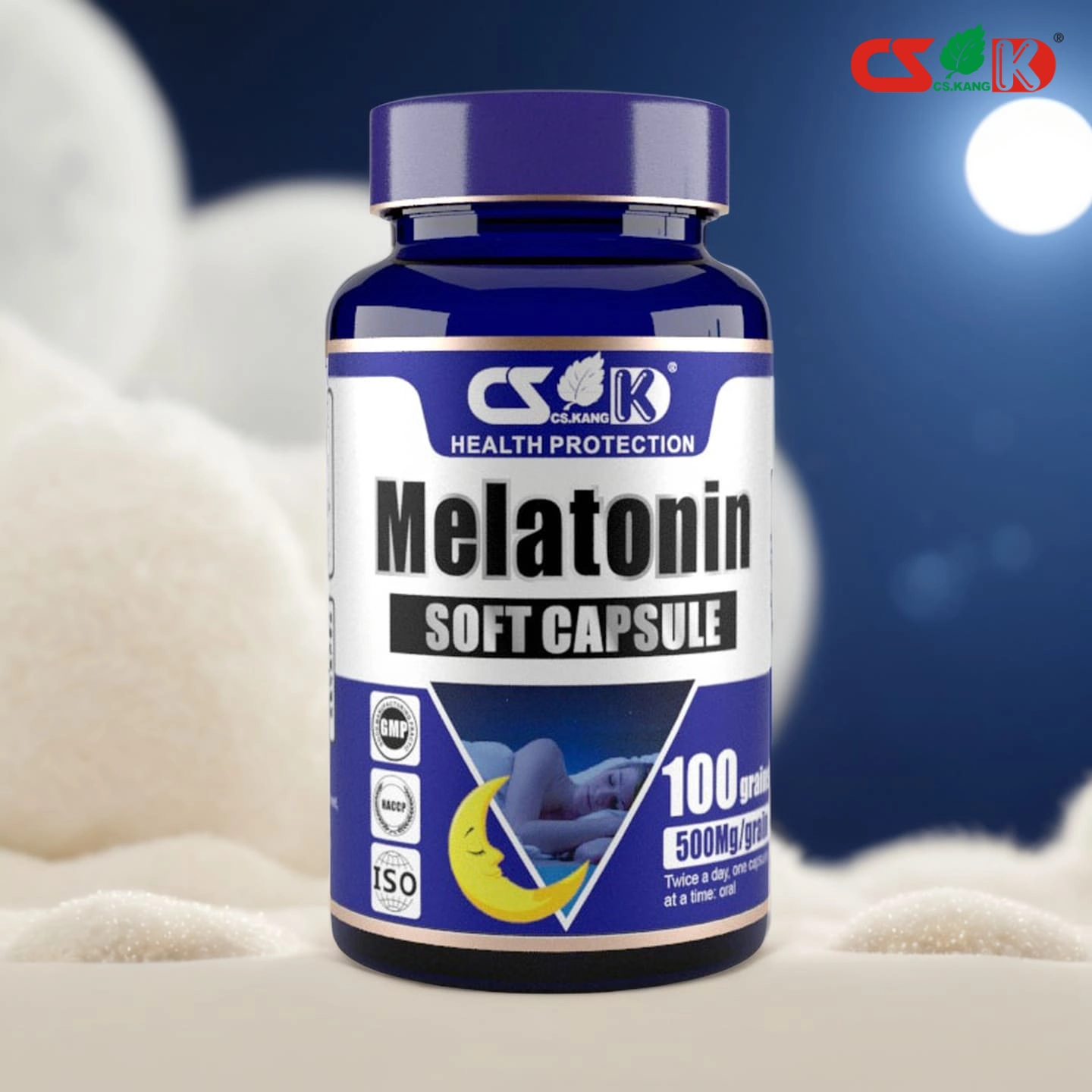 Melatonin soft capsules - CSK Biotech Melatonin soft capsules - CSK Biotech