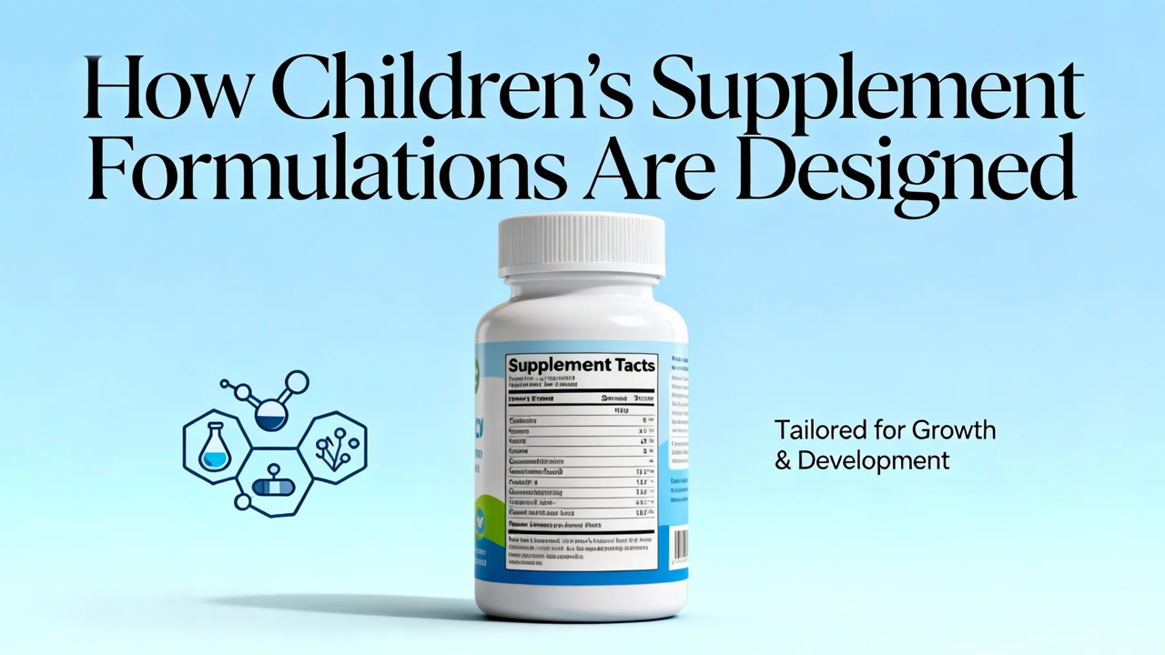 How-Children’s-Supplement-Formulations-Are-Designed - CSK Biotech