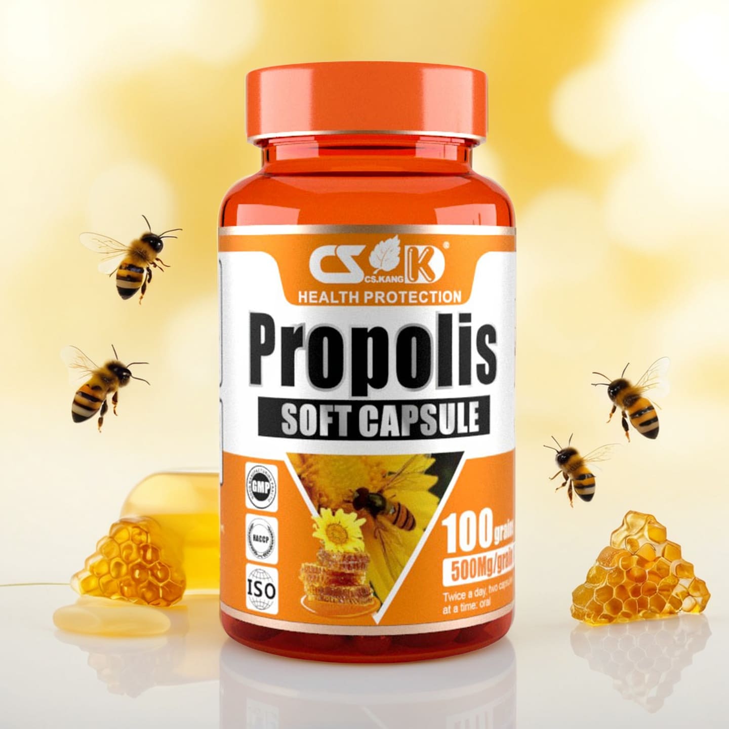 Propolis soft capsule - CSK Biotech