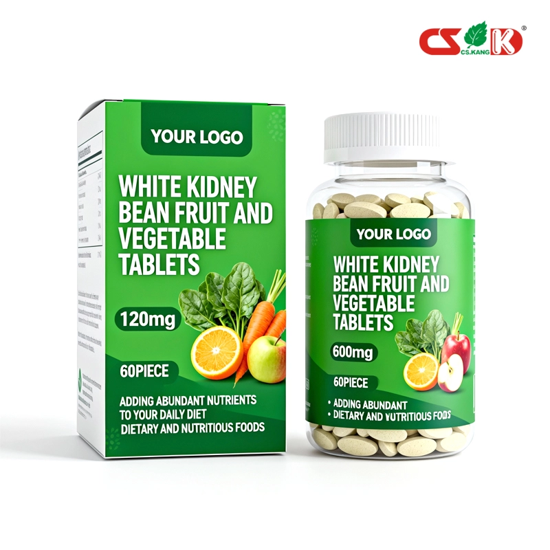 White Kidney Bean & Fruit - Vegetable Tablets - CSK Biotech White Kidney Bean & Fruit - Vegetable Tablets - CSK Biotech