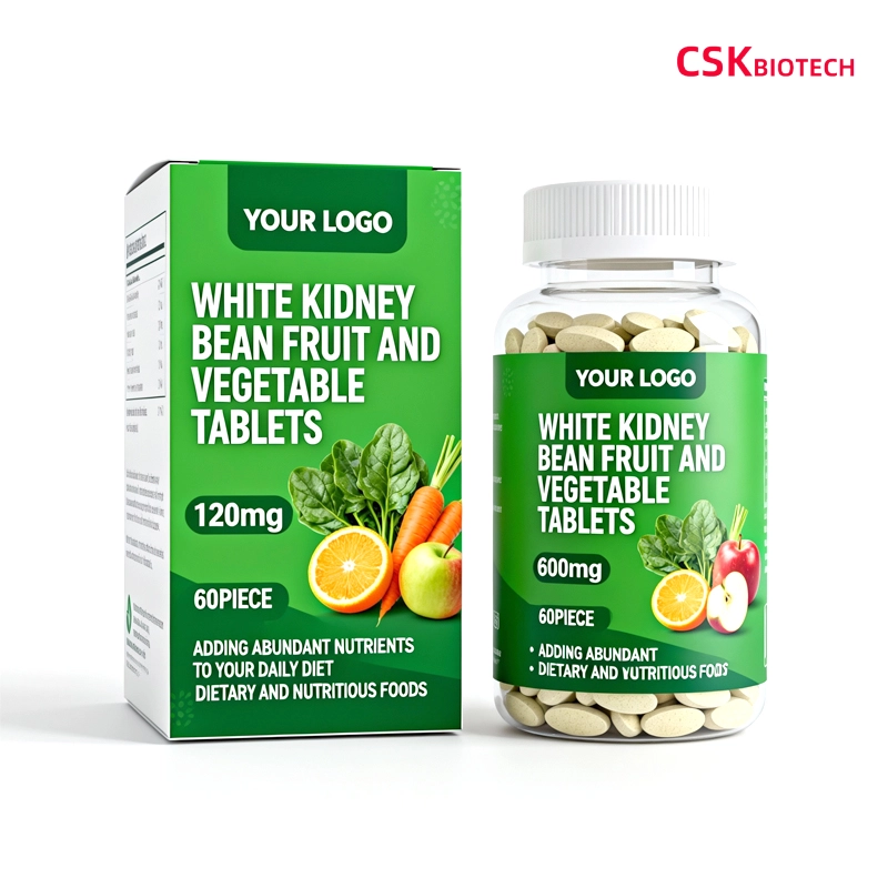 White Kidney Bean & Fruit - Vegetable Tablets - CSK Biotech White Kidney Bean & Fruit - Vegetable Tablets - CSK Biotech