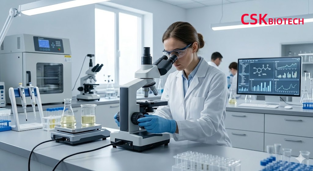 a clean, modern nutraceutical R&D laboratory a clean, modern nutraceutical R&D laboratory