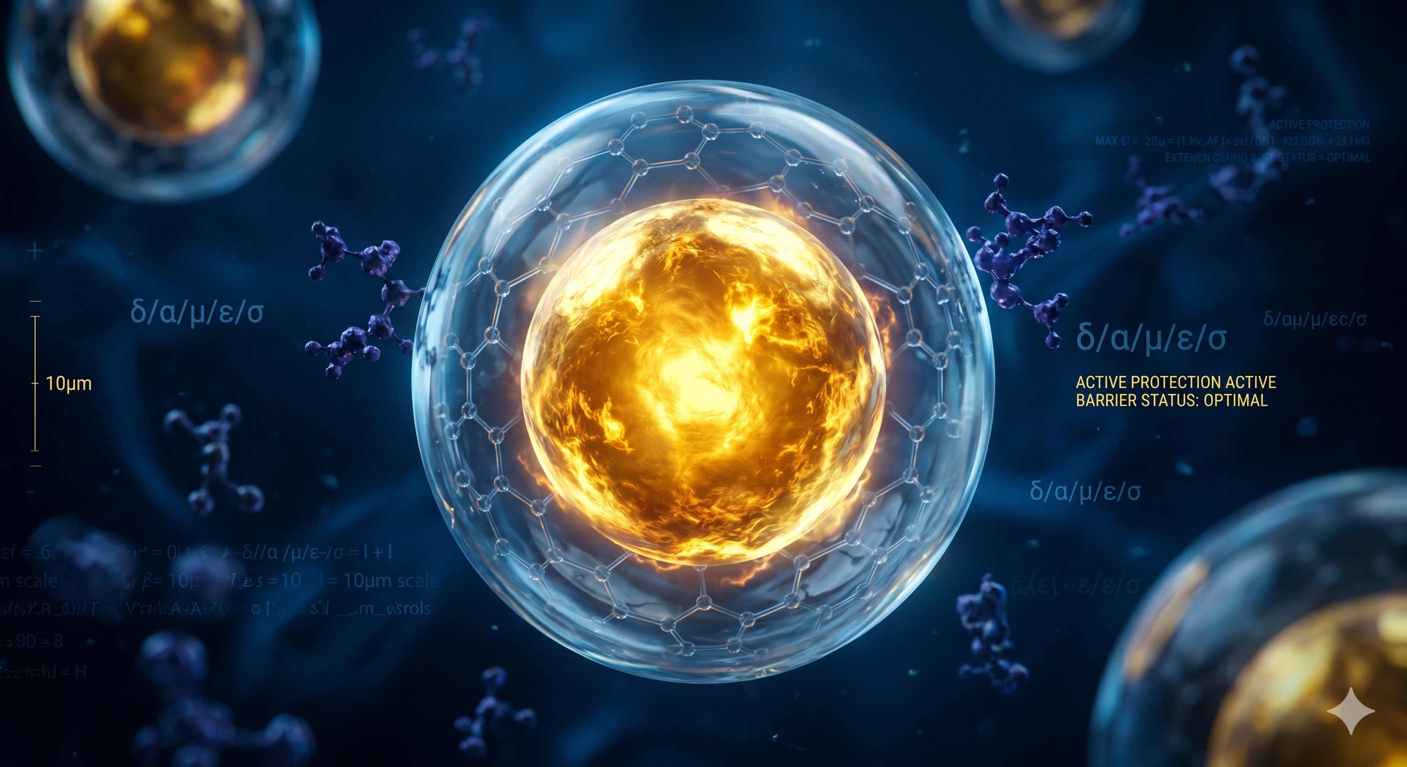 Abstract scientific 3D render - CSK Biotech