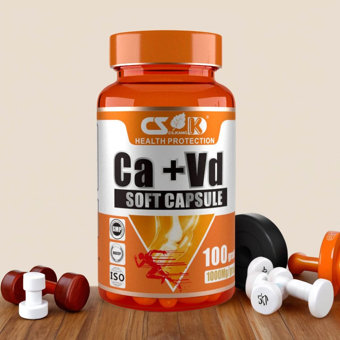 Calcium Vitamin D Soft Capsules 2 - CSK Biotech
