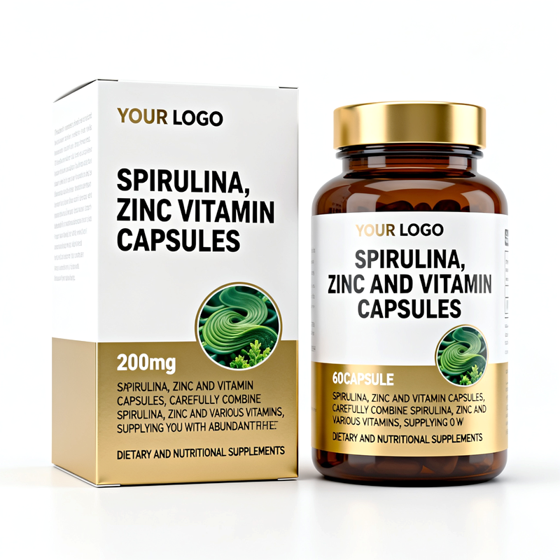 Spirulina, Zinc and Vitamin Capsules