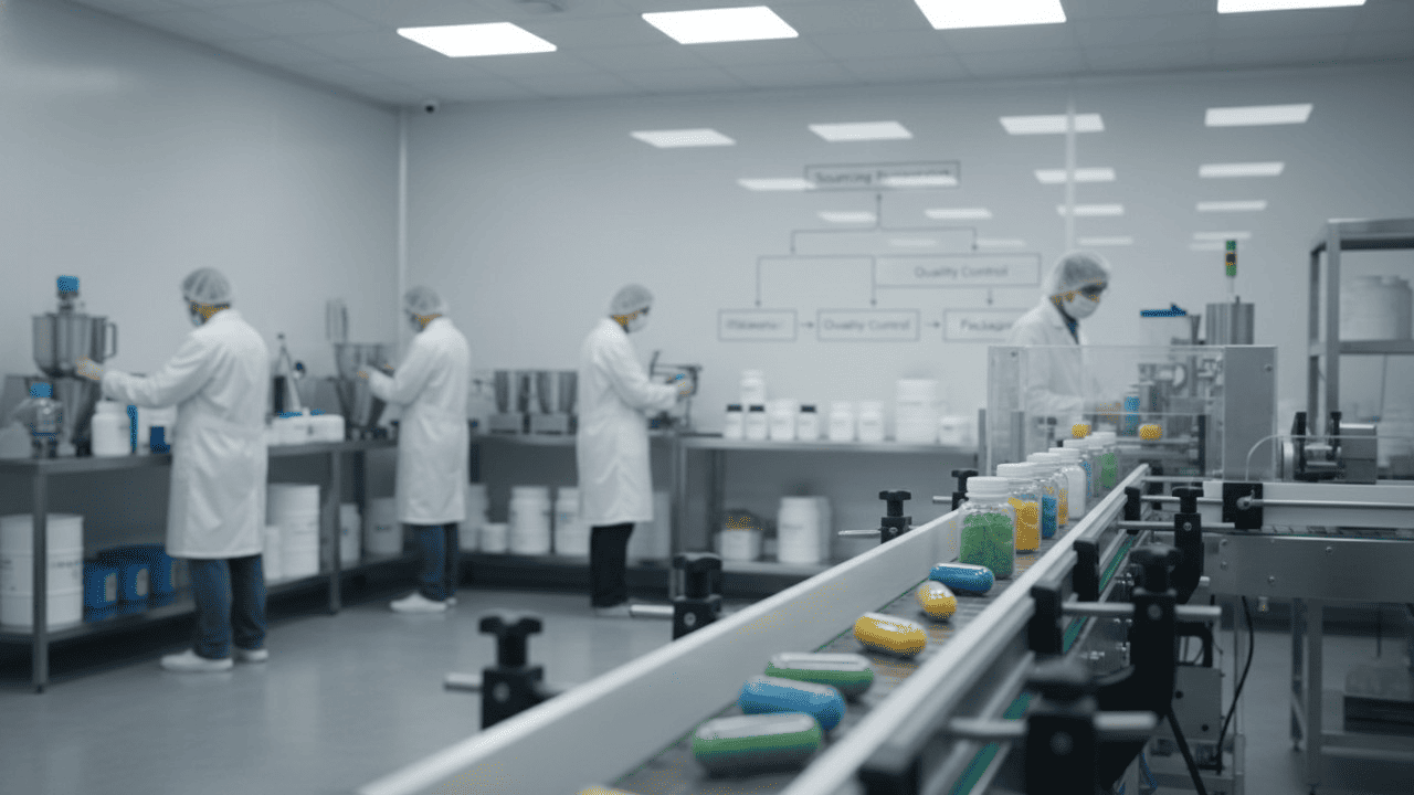 Chinese manufacture nutritional supplements