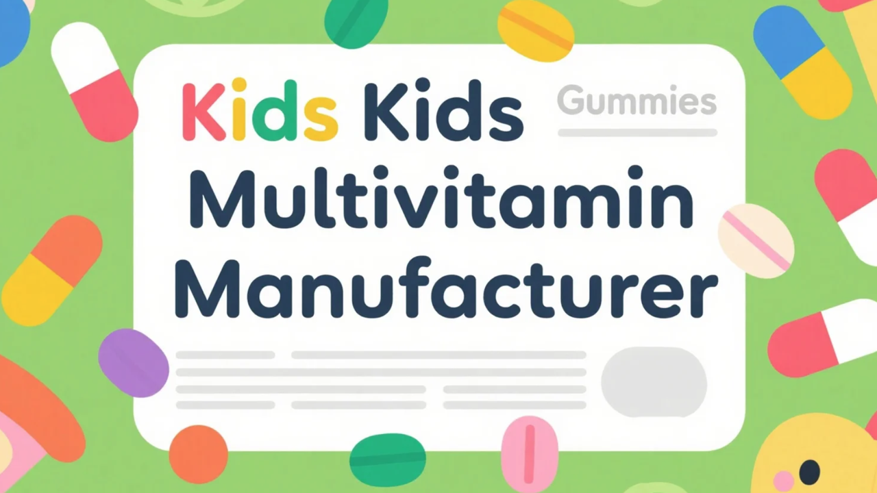 Kids Multivitamin Gummies Manufacturer - CSK Biotech