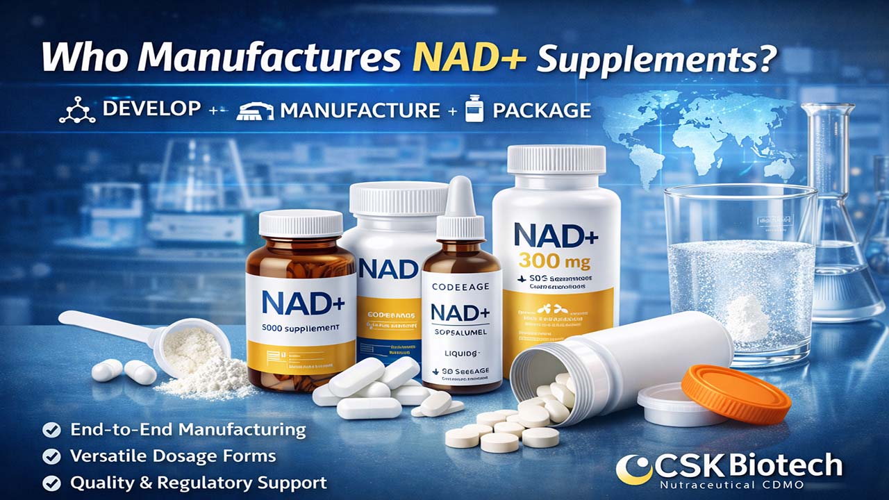 NAD+ Supplements manufacturer - CSK Biotech