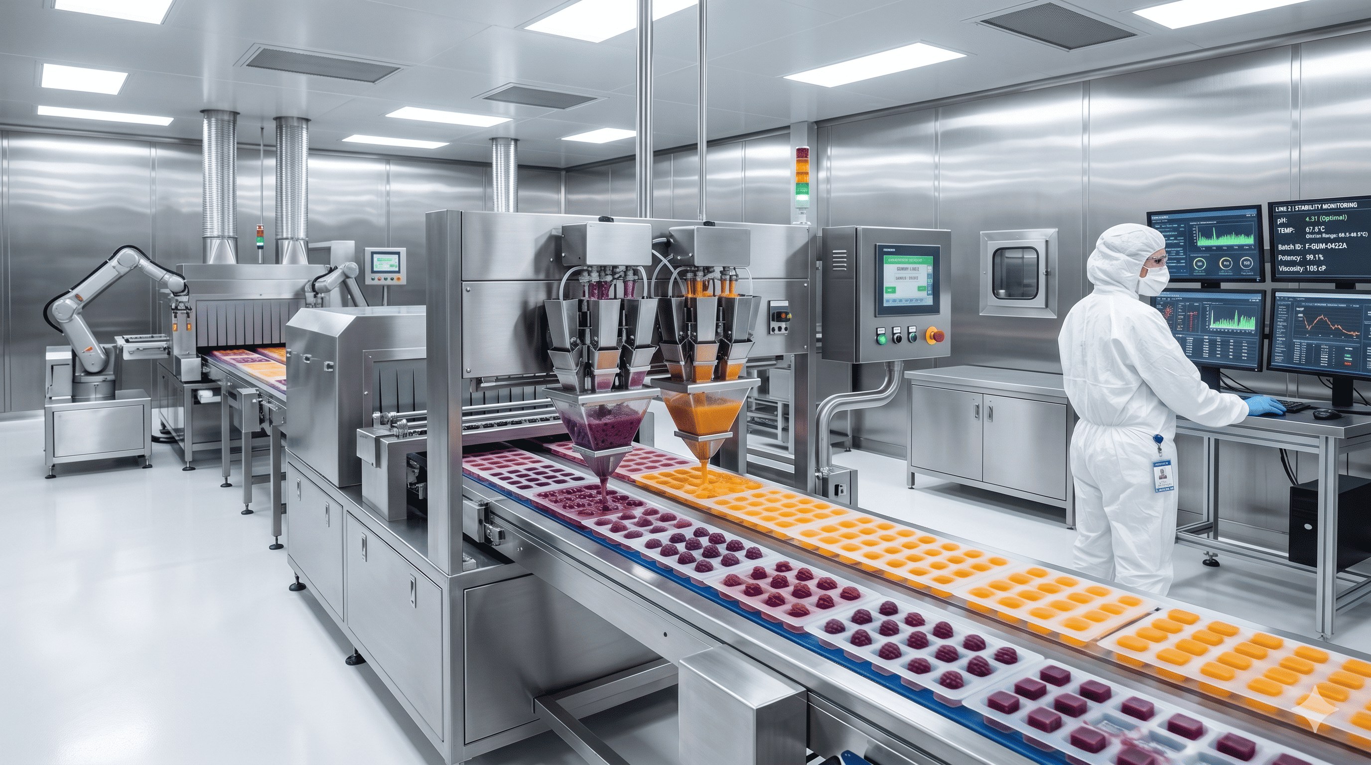 pharmaceutical-grade functional gummy manufacturing facility - CSK Biotech