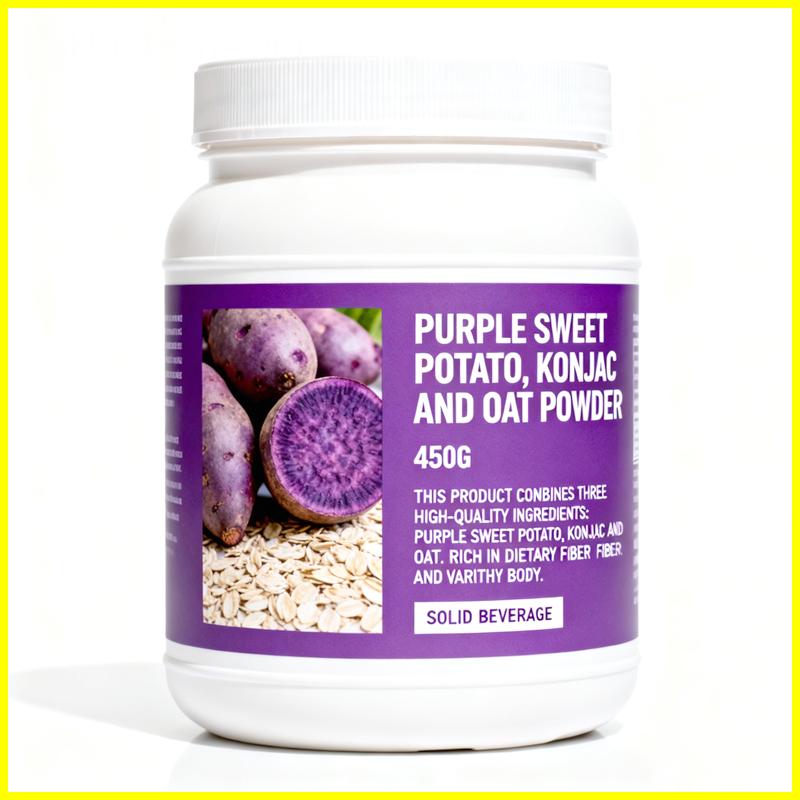 Purple Sweet Potato, Konjac and Oat Protein Powder - CSK Biotech