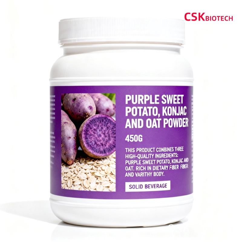 Purple Sweet Potato, Konjac and Oat Protein Powder - CSK Biotech