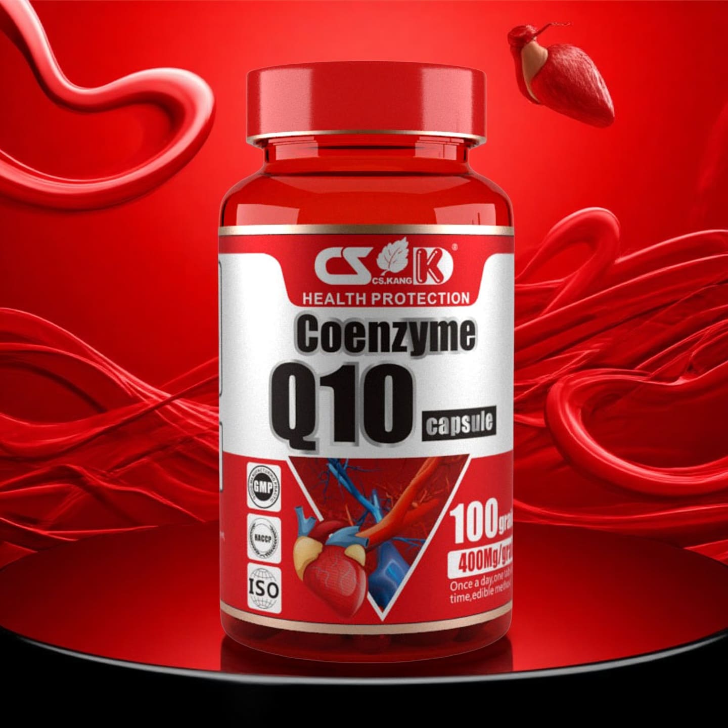 Coenzyme Q10 Capsules - CSK Biotech Coenzyme Q10 Capsules - CSK Biotech