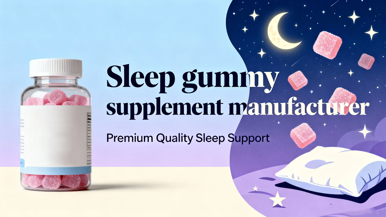 Sleep-gummy-supplement-manufacturer