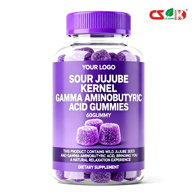 Spine Date Seed and Gamma - Aminobutyric Acid Gummy - CSK Biotech Spine Date Seed and Gamma - Aminobutyric Acid Gummy - CSK Biotech
