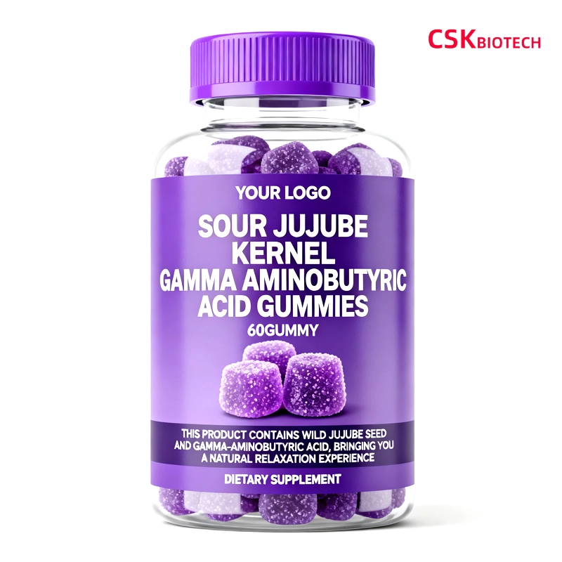 Spine Date Seed and Gamma - Aminobutyric Acid Gummy - CSK Biotech Spine Date Seed and Gamma - Aminobutyric Acid Gummy - CSK Biotech
