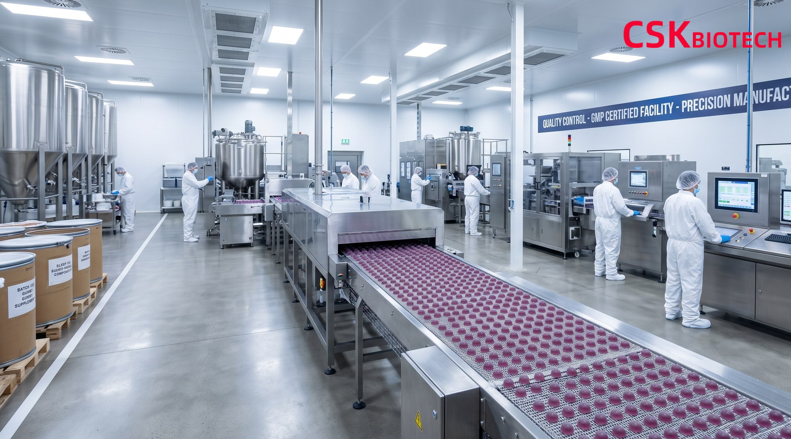 ultra-clean pharmaceutical-grade gummy manufacturing facility ultra-clean pharmaceutical-grade gummy manufacturing facility